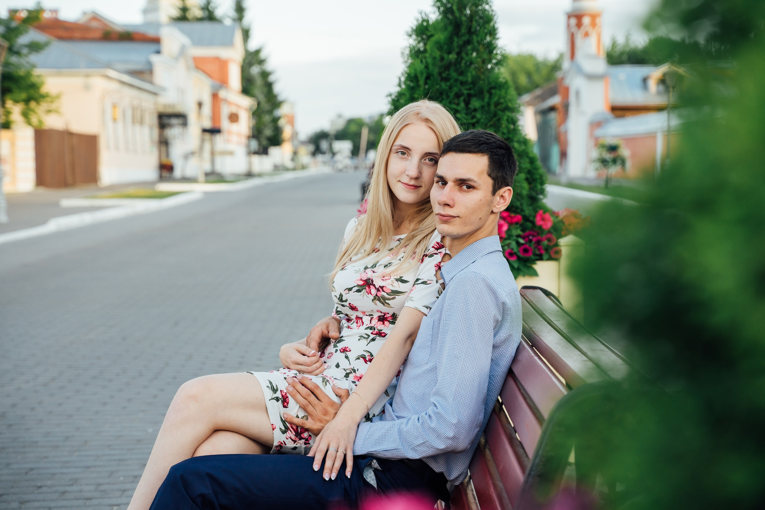 Фото Love story в Коломне: Михаил и Александра. Свадебный фотограф в Коломне, Воскресенске, Егорьевске Владимир Петров