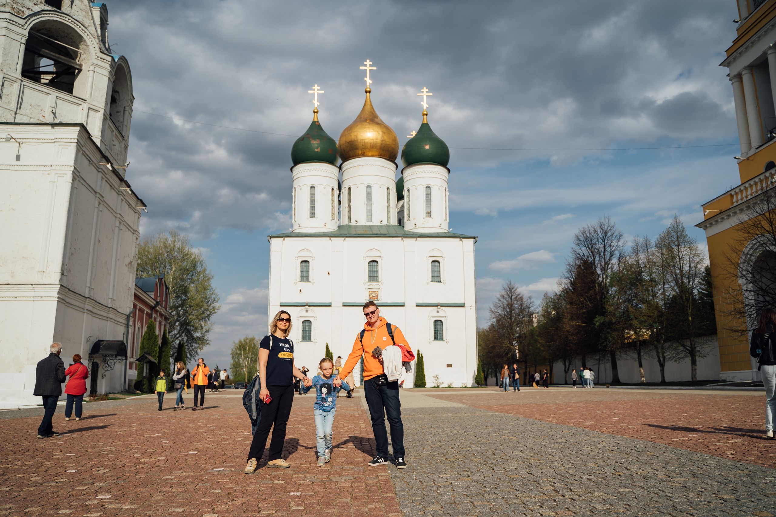 Семейная фотопрогулка по Коломне. Свадебный фотограф в Коломне, Воскресенске, Егорьевске Владимир Петров