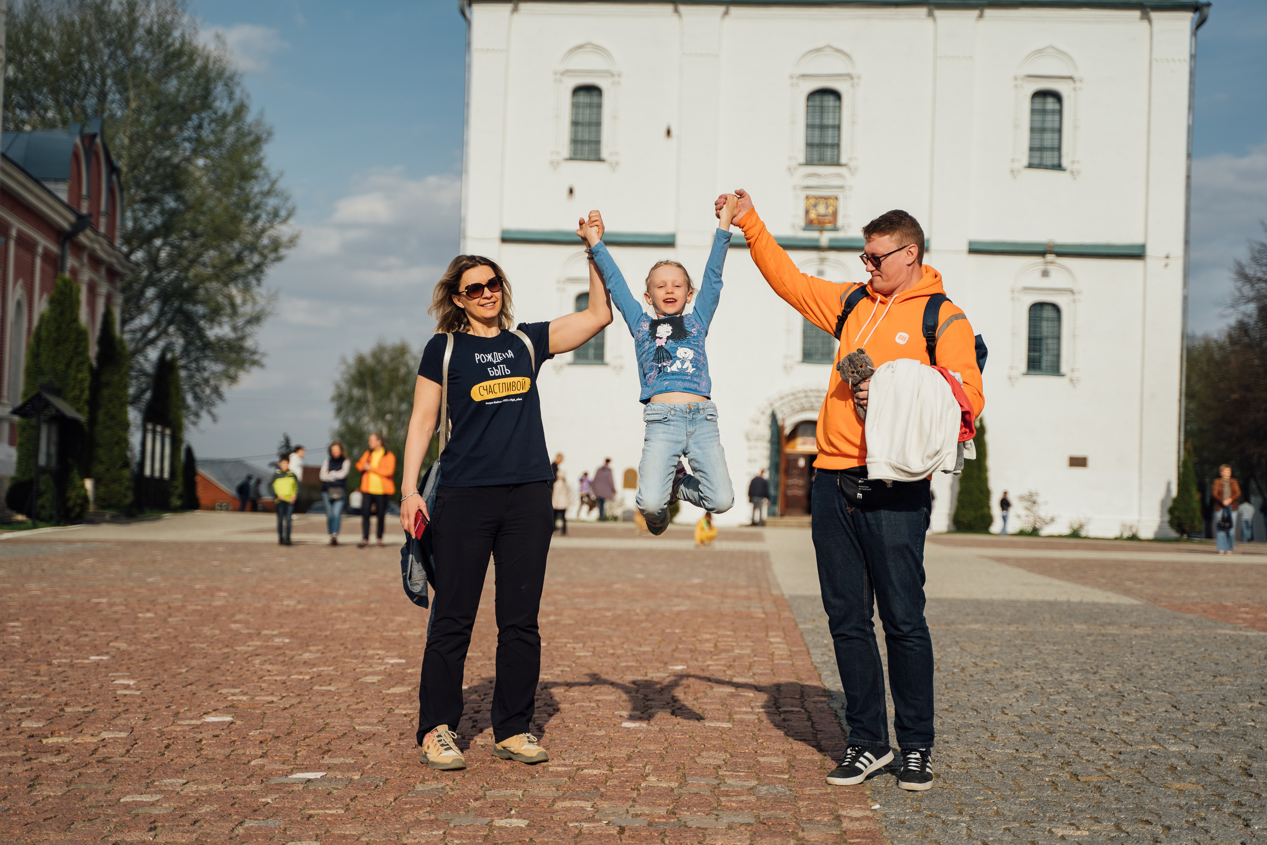 Семейная фотопрогулка по Коломне. Свадебный фотограф в Коломне, Воскресенске, Егорьевске Владимир Петров