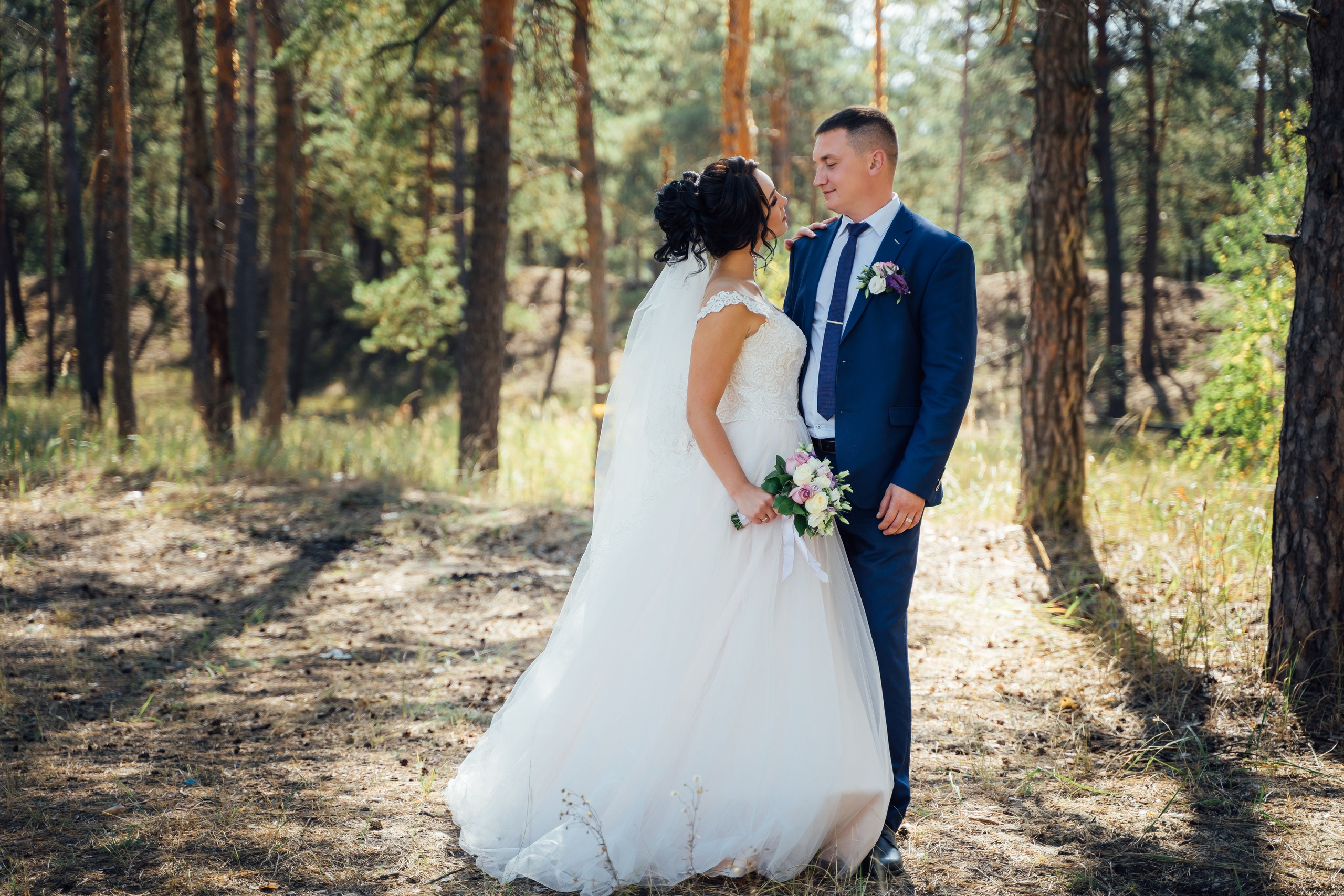 Свадебная фотосессия в Луховицах: Лариса и Александр. Свадебный фотограф в Коломне, Воскресенске, Егорьевске Владимир Петров