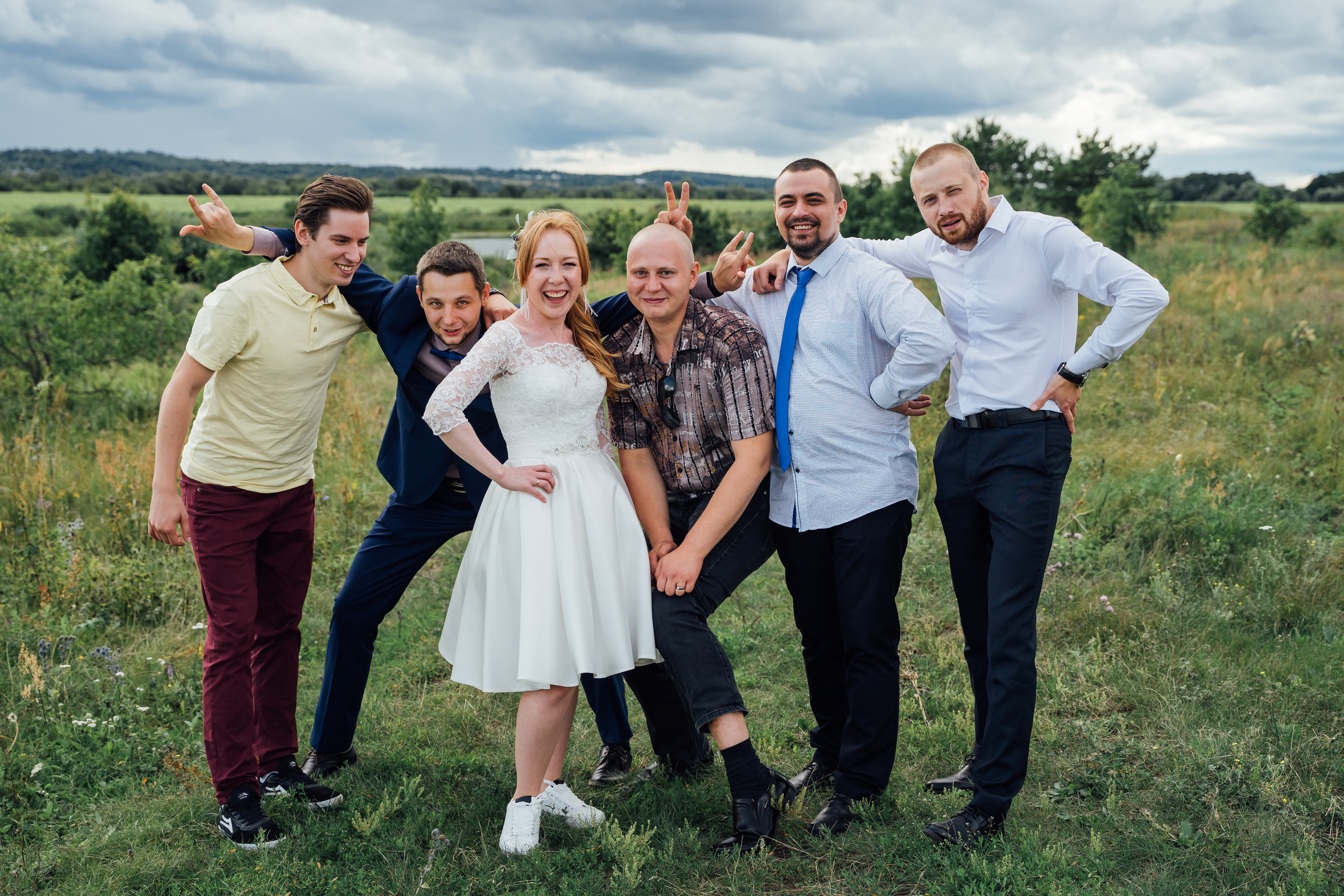 Свадебная фотосессия в Ступино: Сергей и Аделина. Свадебный фотограф в Коломне, Воскресенске, Егорьевске Владимир Петров