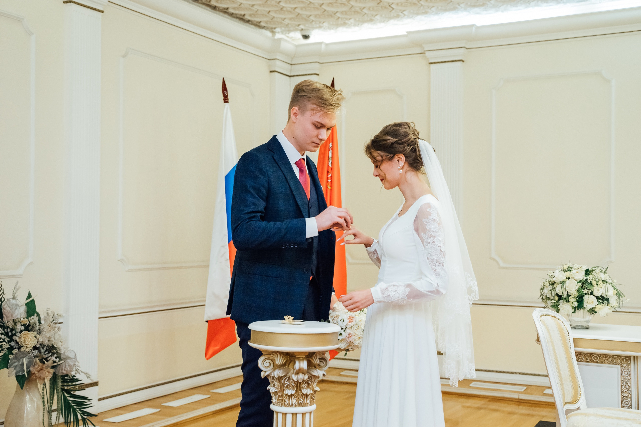 Свадебные фото в Коломне: Даниил и Ирина. Свадебный фотограф в Коломне, Воскресенске, Егорьевске Владимир Петров