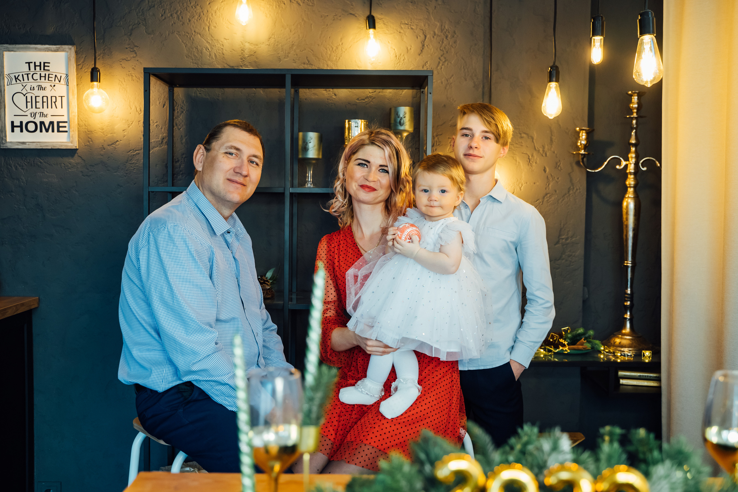 Новогодняя фотосессия в студии. Свадебный фотограф в Коломне, Воскресенске, Егорьевске Владимир Петров