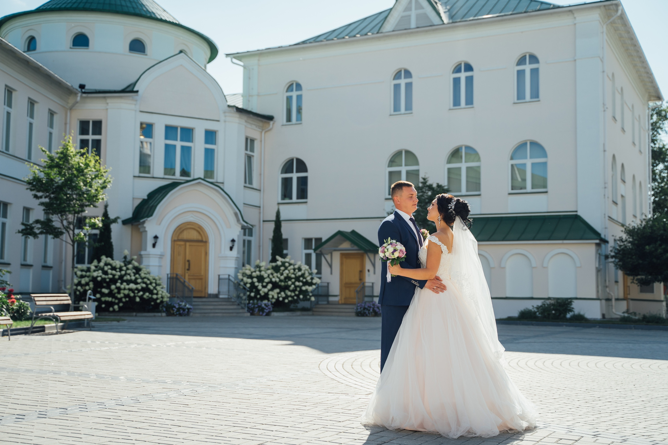 Свадебная фотосессия в Луховицах: Лариса и Александр. Свадебный фотограф в Коломне, Воскресенске, Егорьевске Владимир Петров
