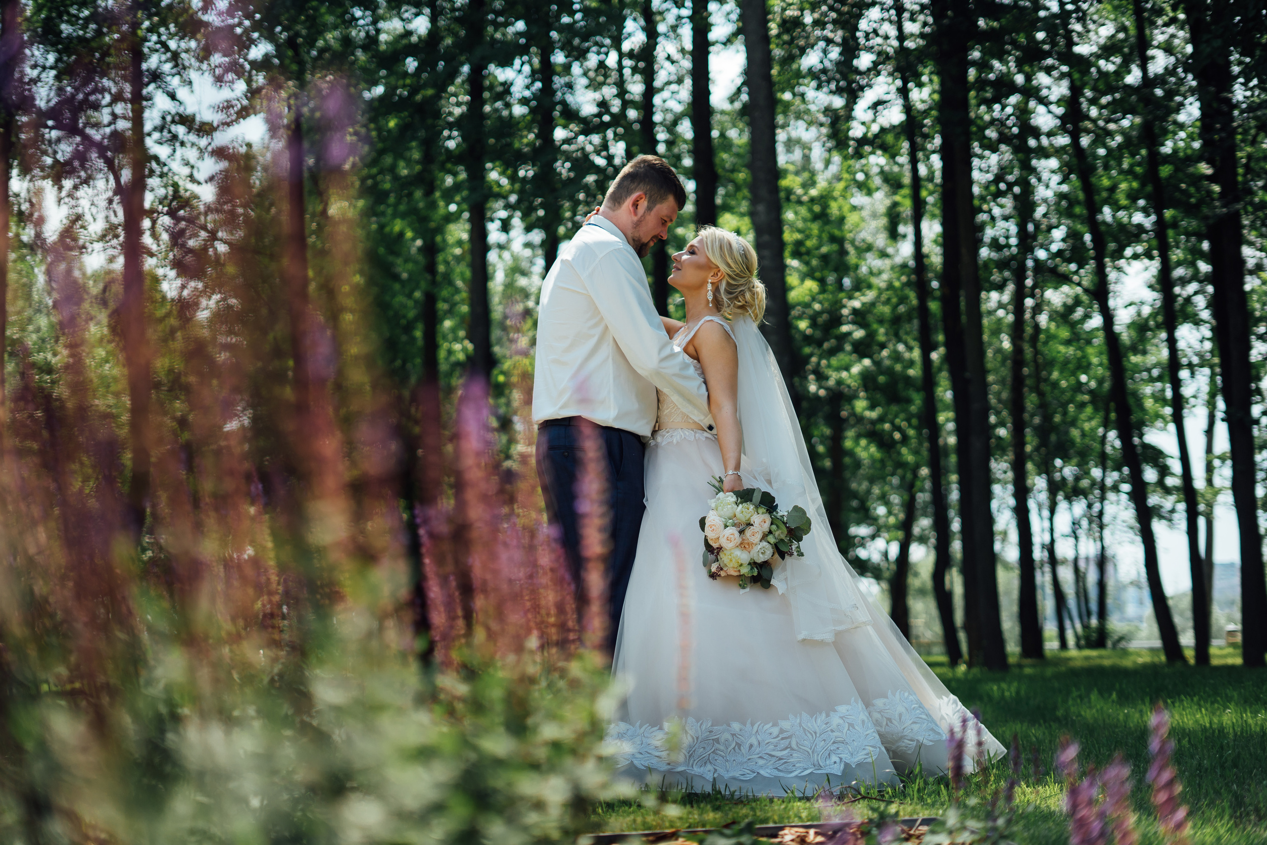 Свадебная фотосессия в Воскресенске: Алексей и Наталья. Свадебный фотограф в Коломне, Воскресенске, Егорьевске Владимир Петров