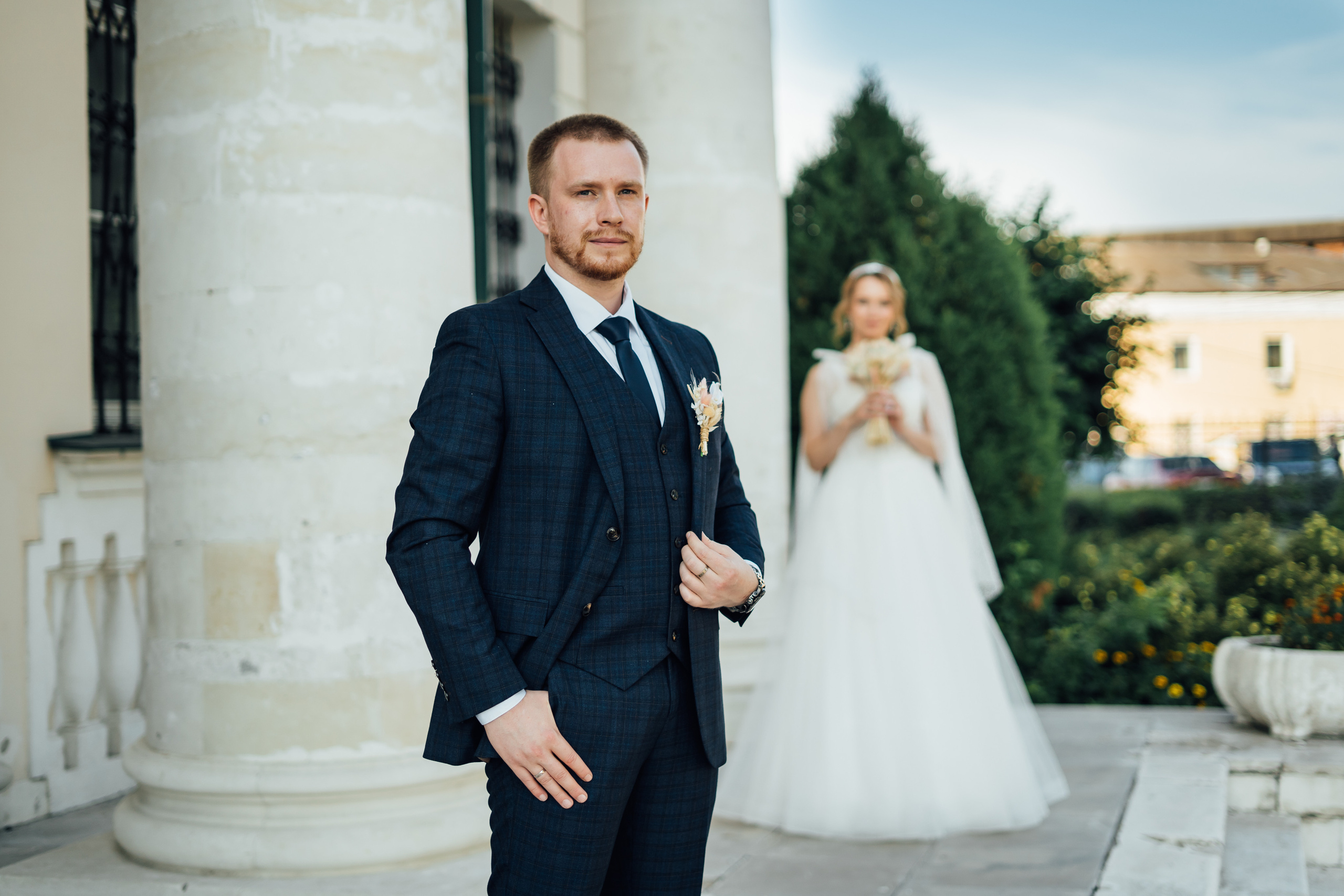 Свадебная фотосессия в Коломне: Антон и Анастасия. Свадебный фотограф в Коломне, Воскресенске, Егорьевске Владимир Петров