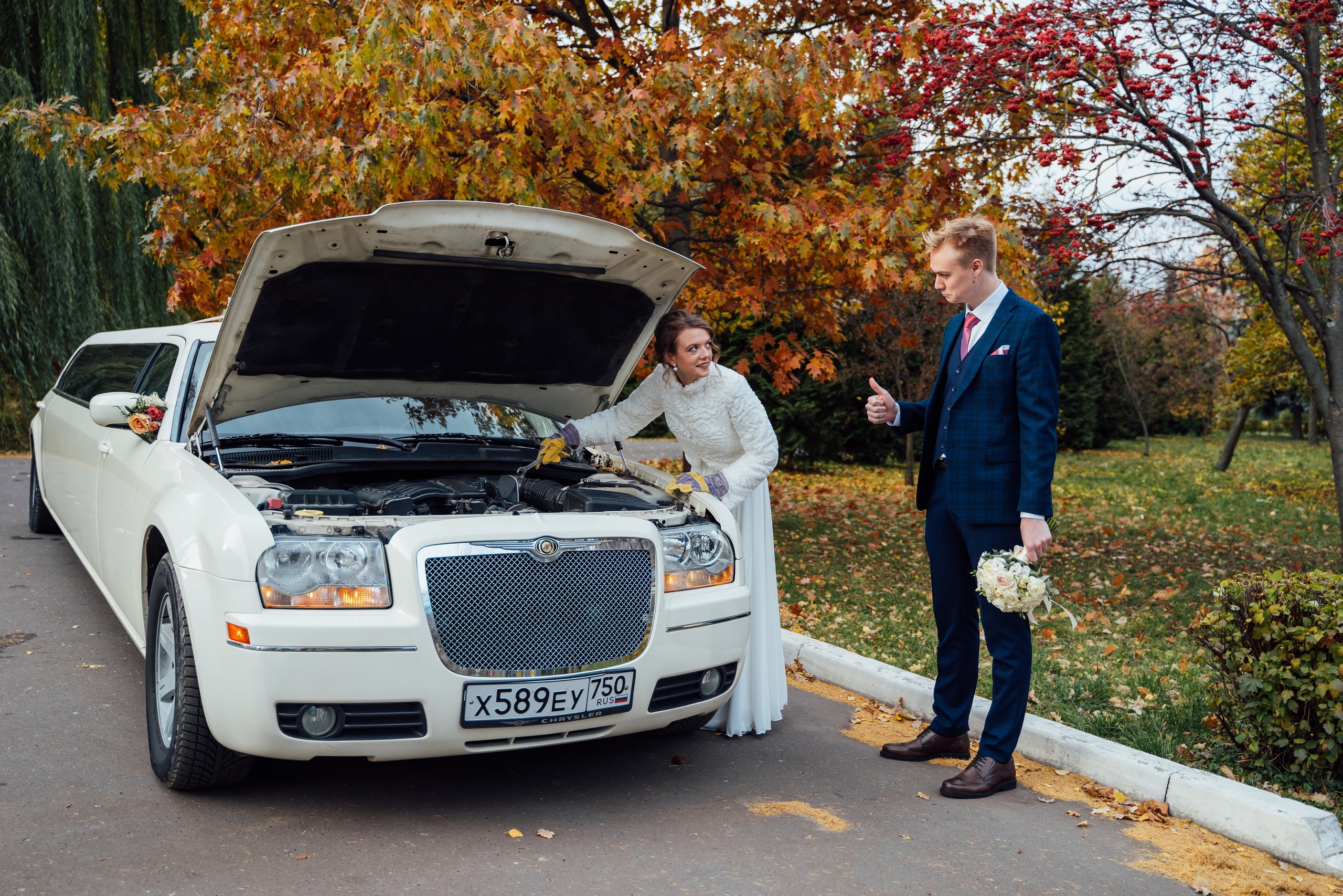 Свадебные фото в Коломне: Даниил и Ирина. Свадебный фотограф в Коломне, Воскресенске, Егорьевске Владимир Петров