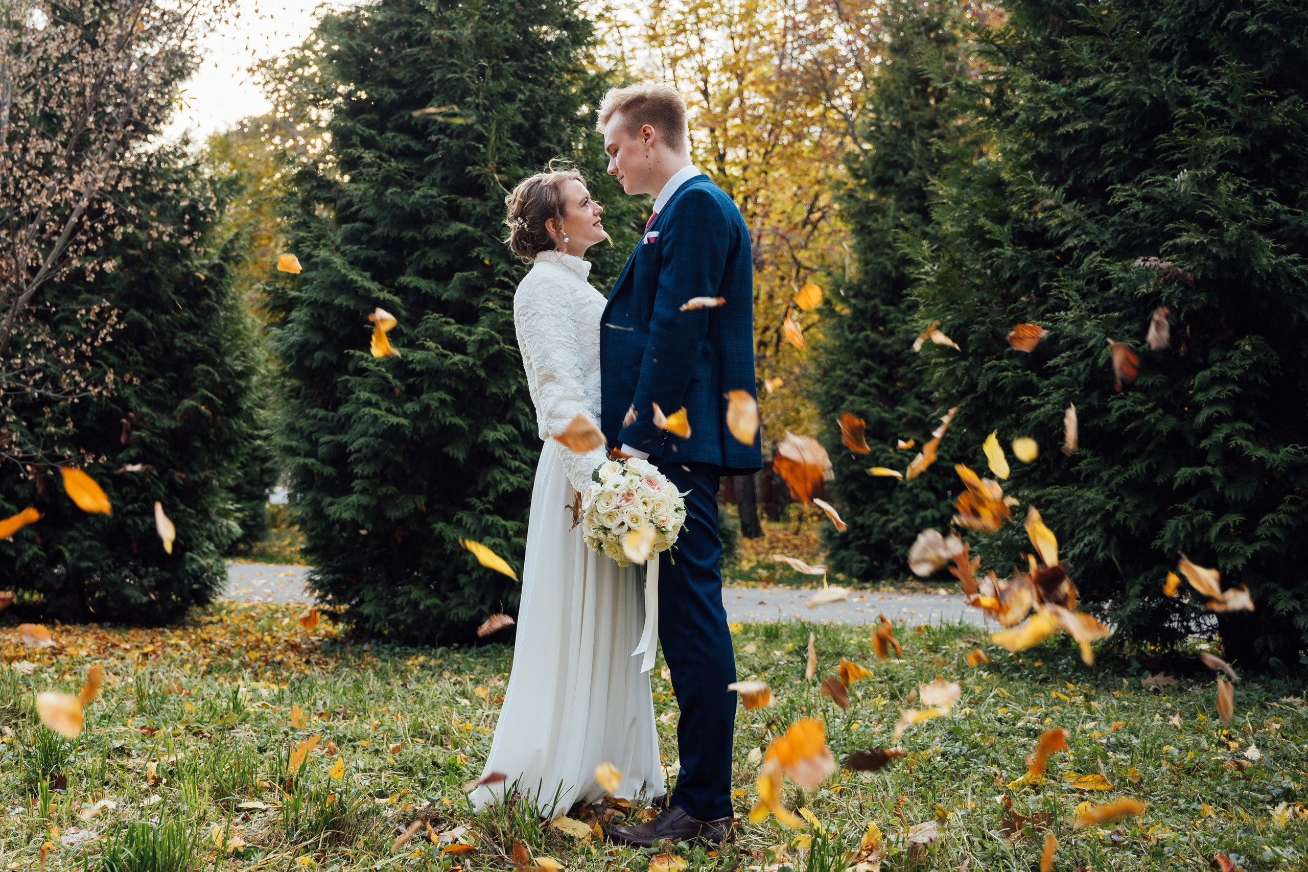 Свадебные фото в Коломне: Даниил и Ирина. Свадебный фотограф в Коломне, Воскресенске, Егорьевске Владимир Петров