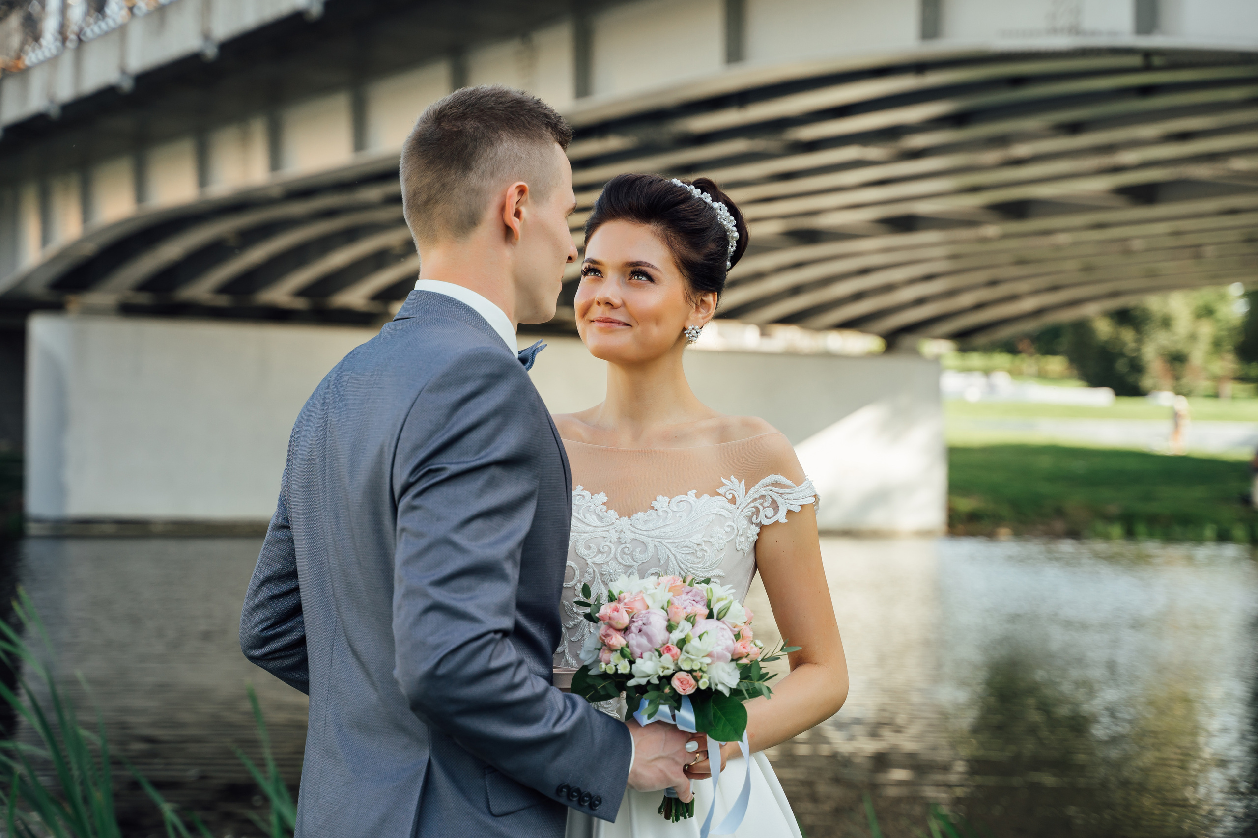Свадебная фотосессия в Коломне: Максим и Анна. Свадебный фотограф в Коломне, Воскресенске, Егорьевске Владимир Петров