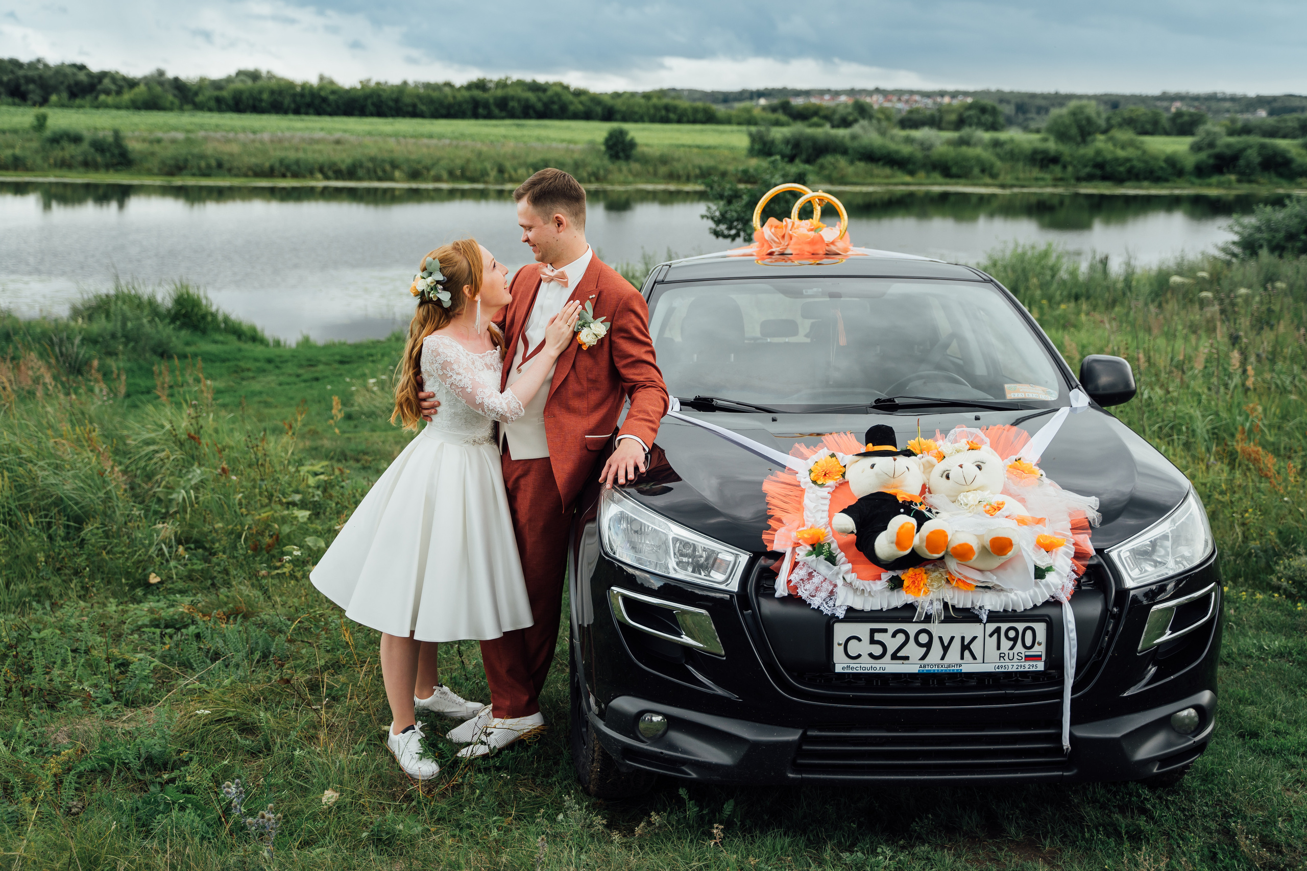 Свадебная фотосессия в Ступино: Сергей и Аделина. Свадебный фотограф в Коломне, Воскресенске, Егорьевске Владимир Петров