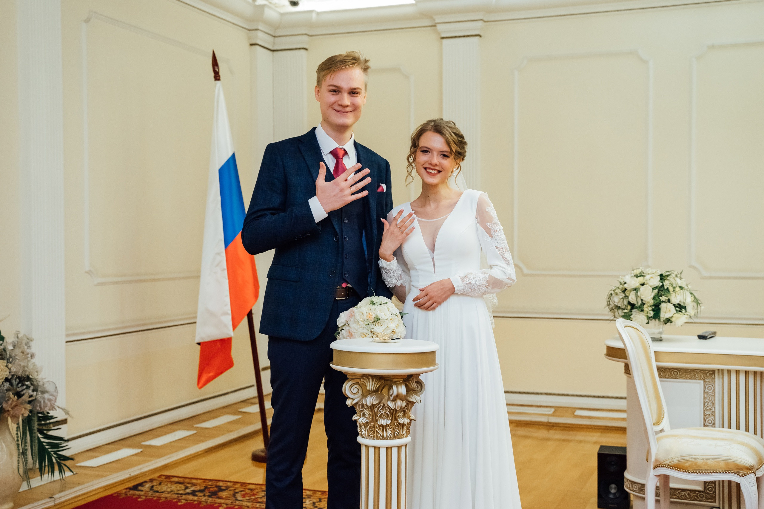 Свадебные фото в Коломне: Даниил и Ирина. Свадебный фотограф в Коломне, Воскресенске, Егорьевске Владимир Петров