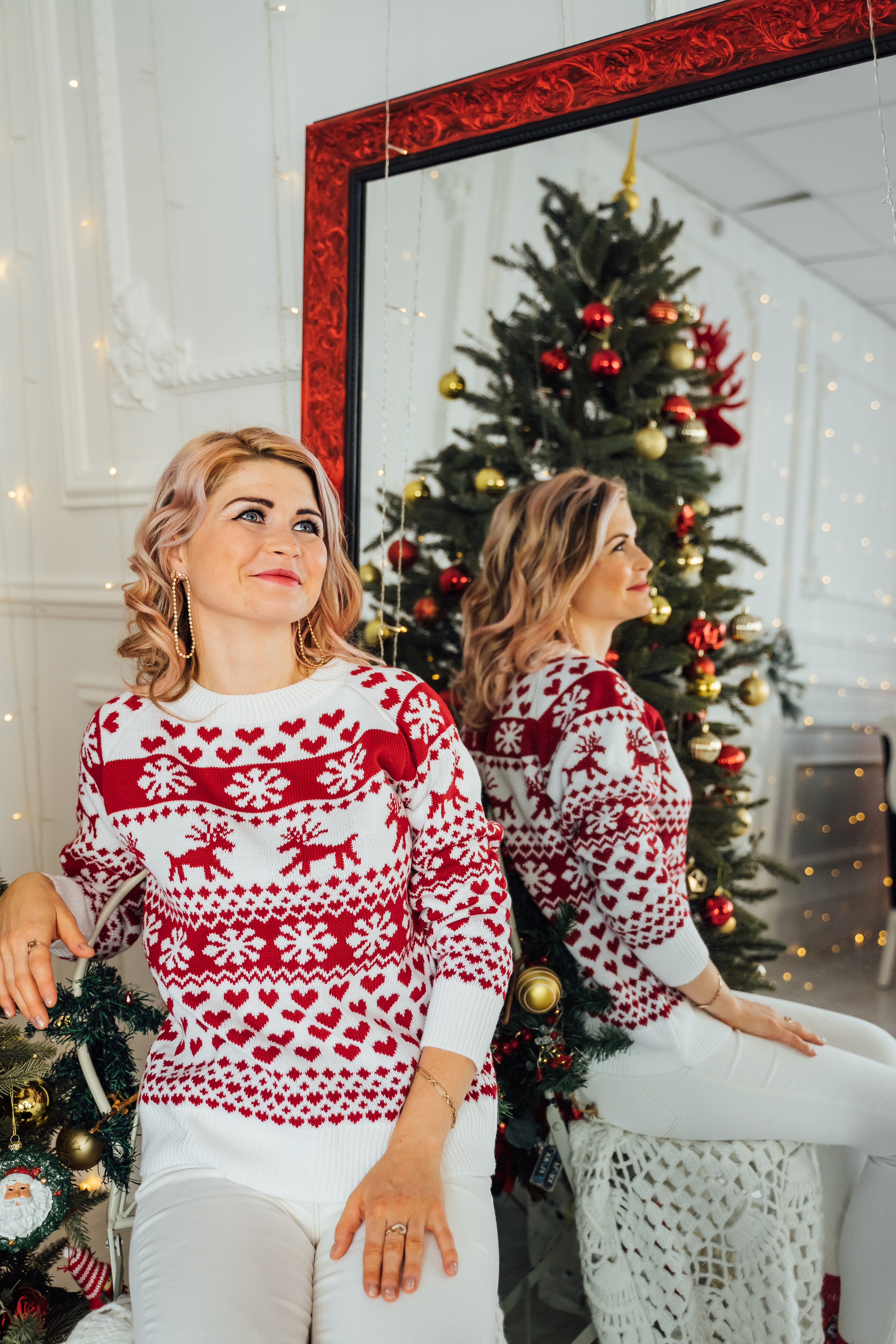 Новогодняя фотосессия в студии. Свадебный фотограф в Коломне, Воскресенске, Егорьевске Владимир Петров