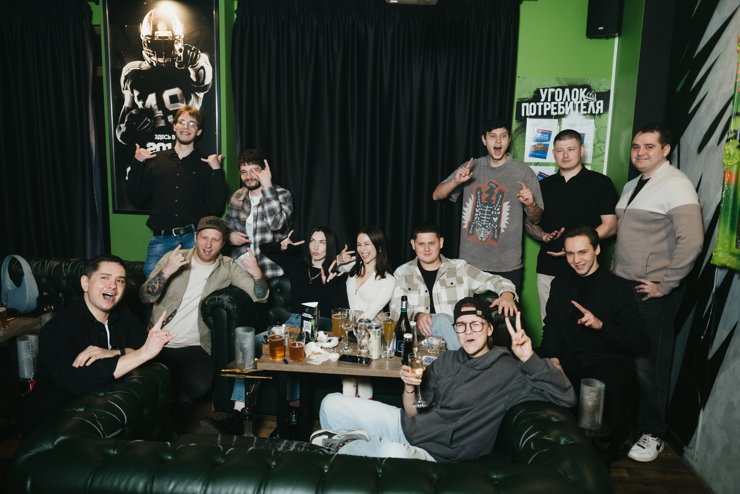 День рождения кальяной NUASMOKE 11 лет. Свадебный и репортажной фотограф Денис Ожигин в Краснодаре и Краснодарском крае