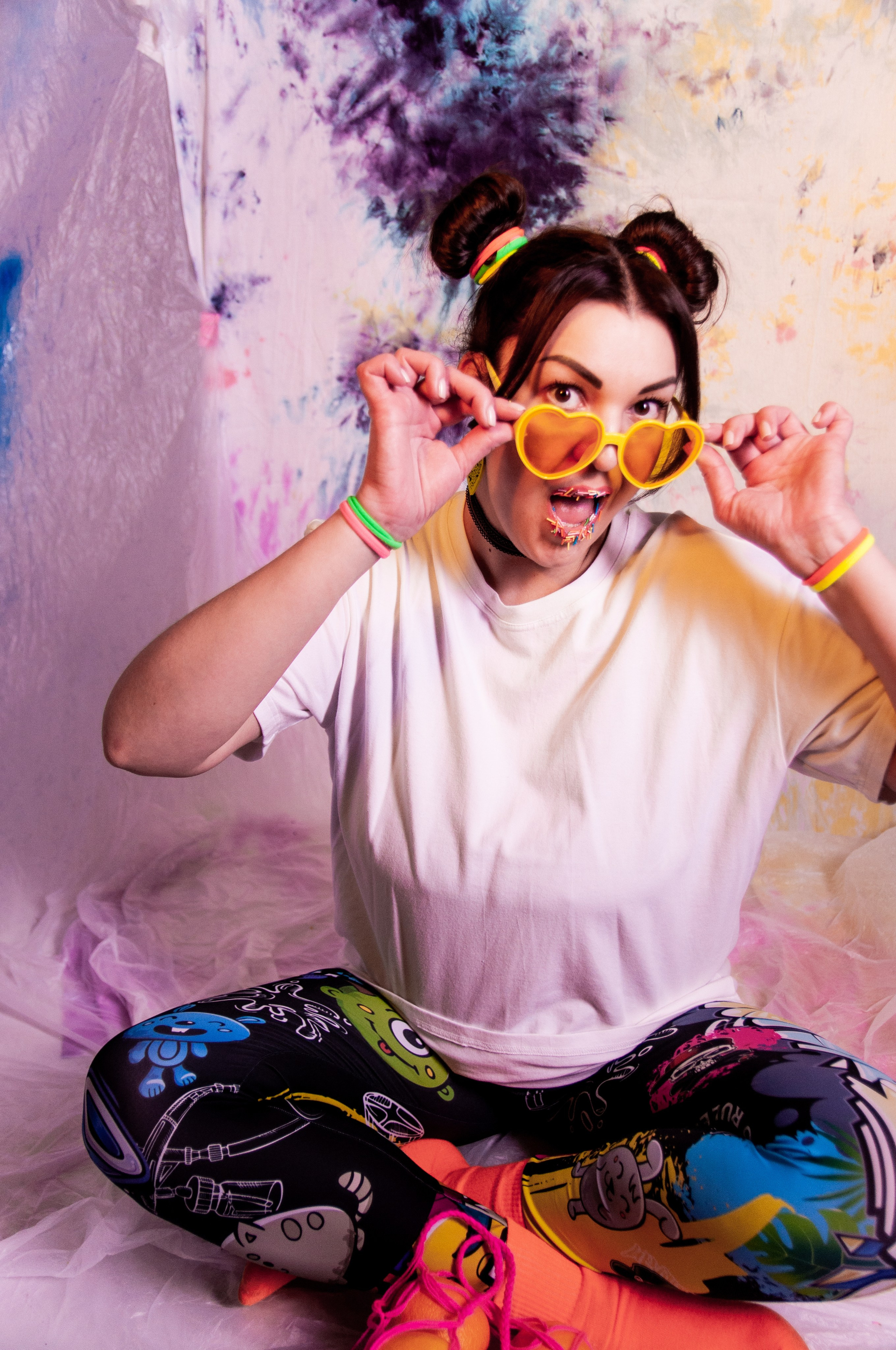 Фотопроект с красками холи. Фотограф Катя Щербина