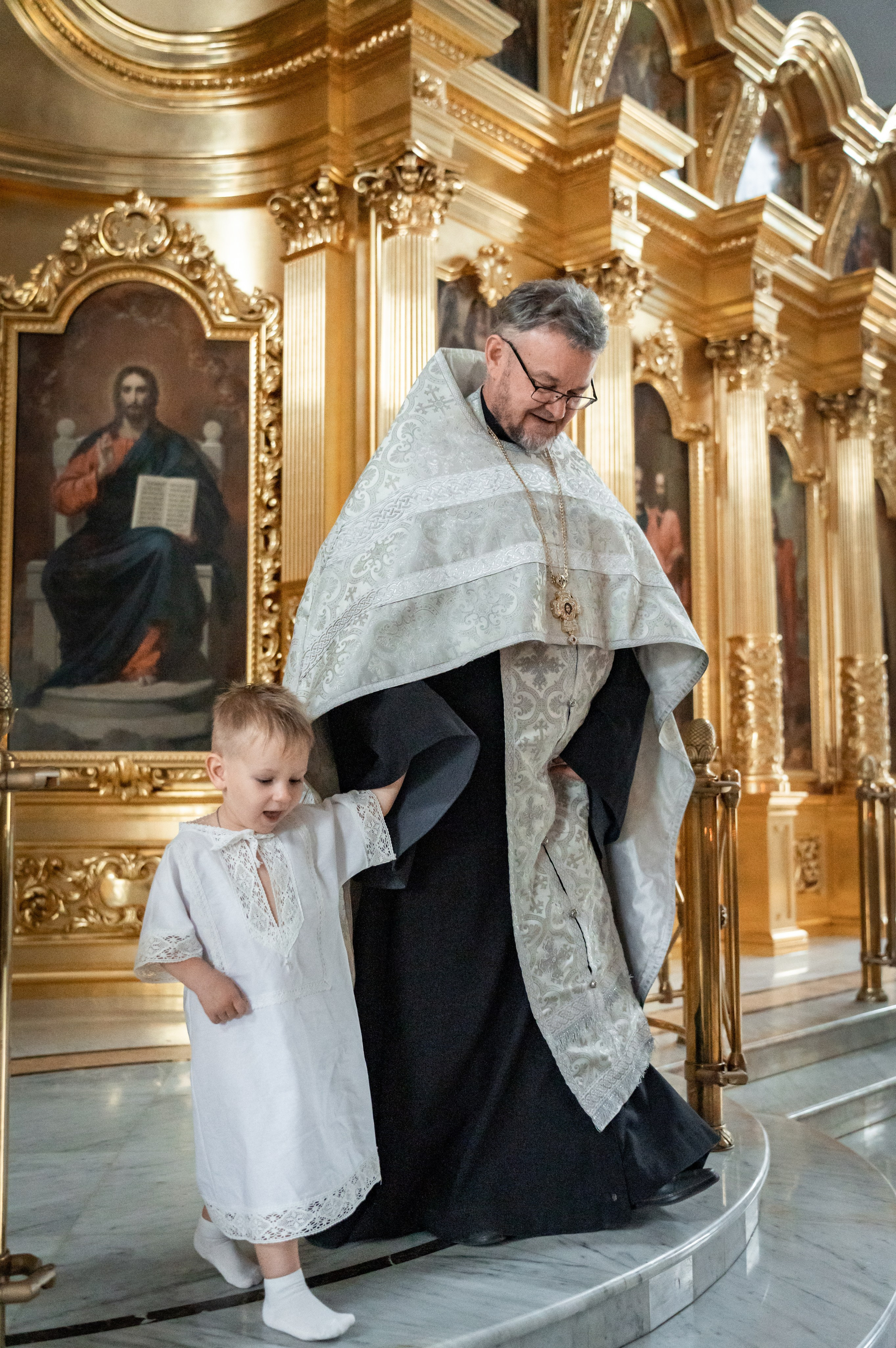 Таинство Крещения (репортажная съемка). Moscow_CPC