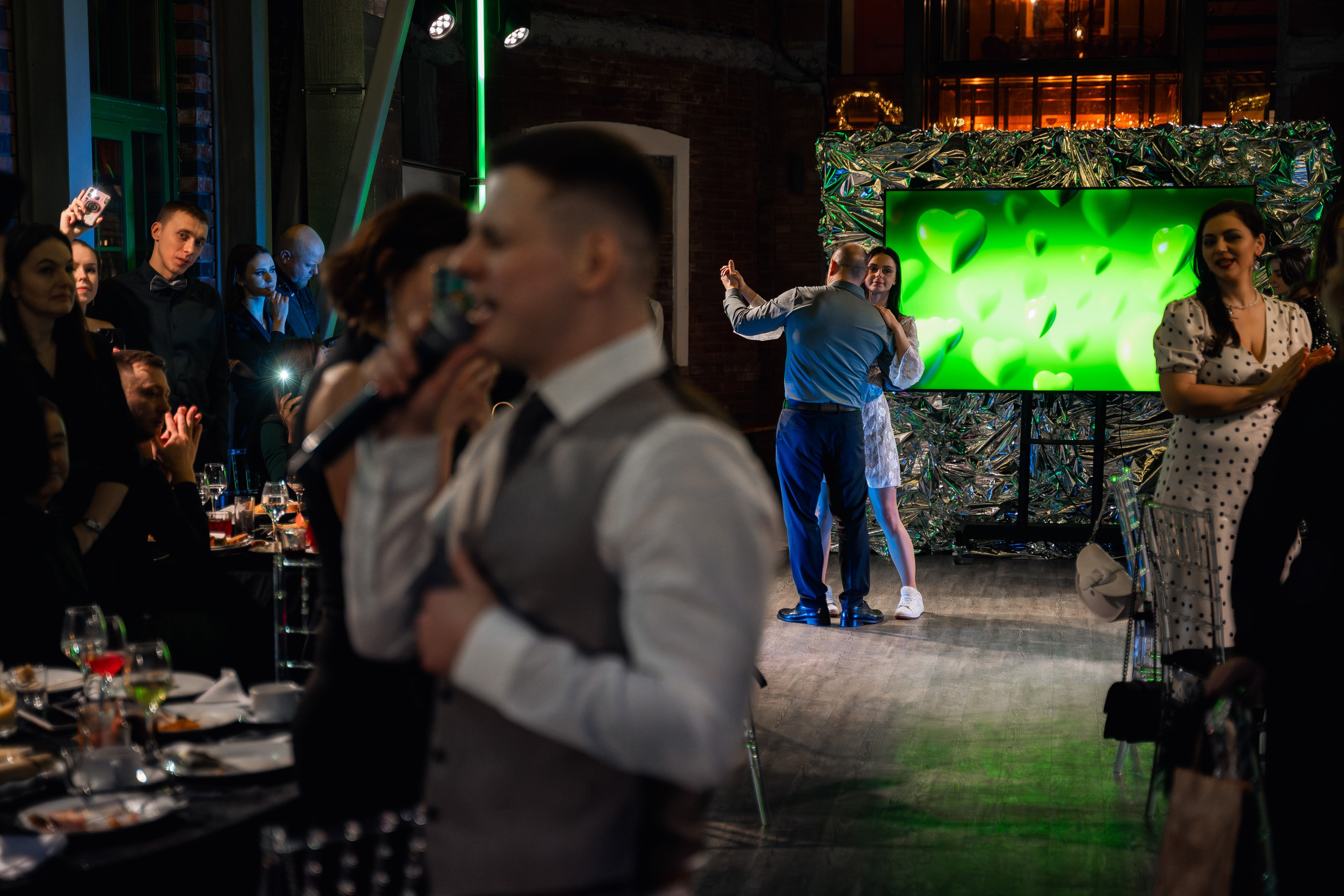 Свадебный банкет. Свадебный фотограф Москва и МО