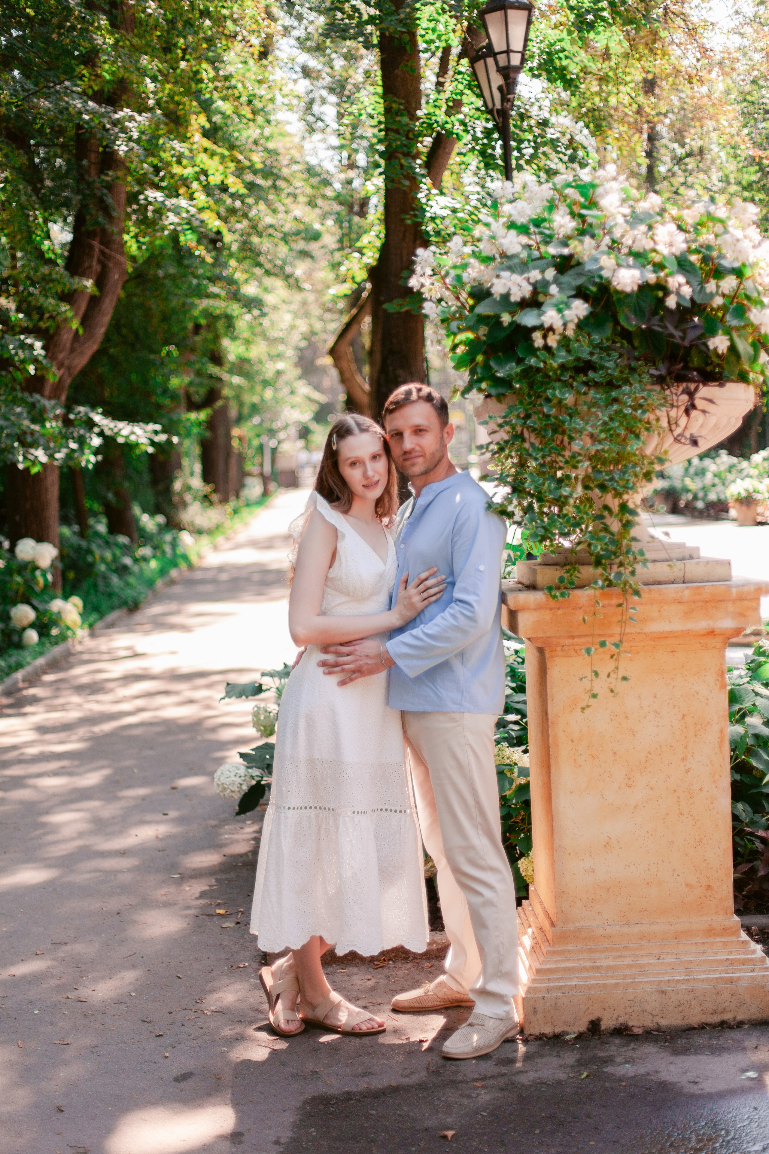 Прогулка лавстори предсвадебная в Парке Горького