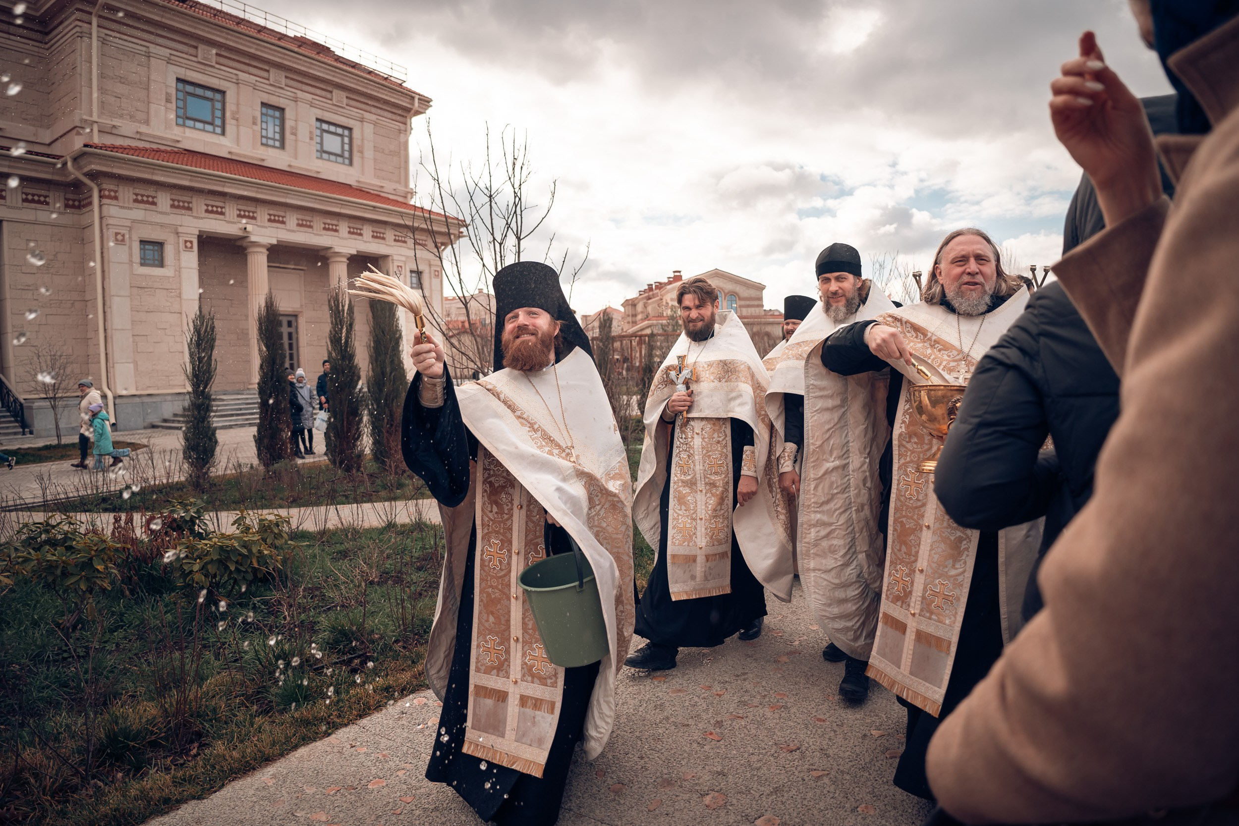 Крещение Господне в Херсонесском монастыре г. Севастополь. Церковный фотограф Севастополь