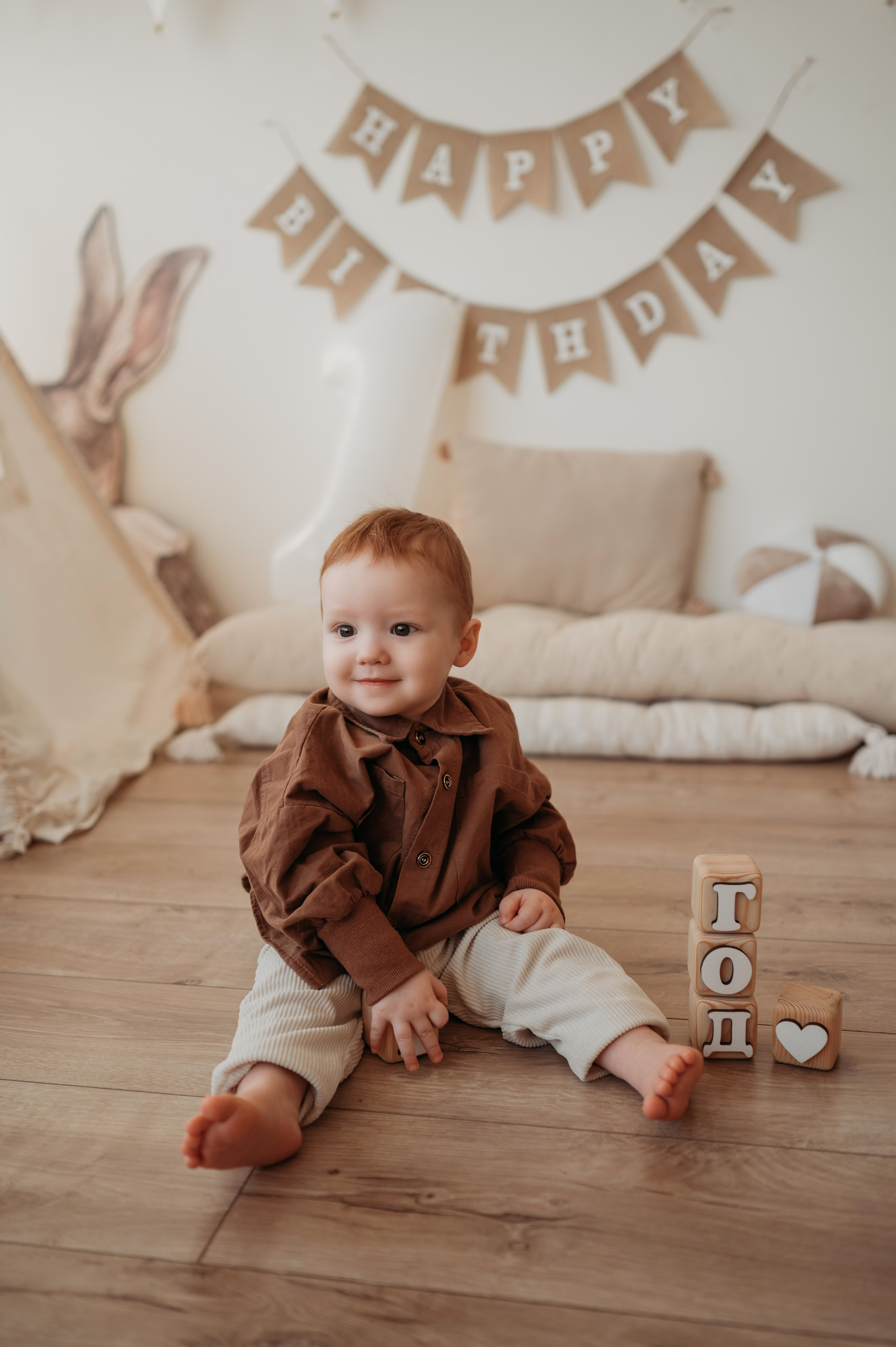 Годик Никиты. Дьяконова Валерия семейный и детский фотограф в Санкт-Петербурге