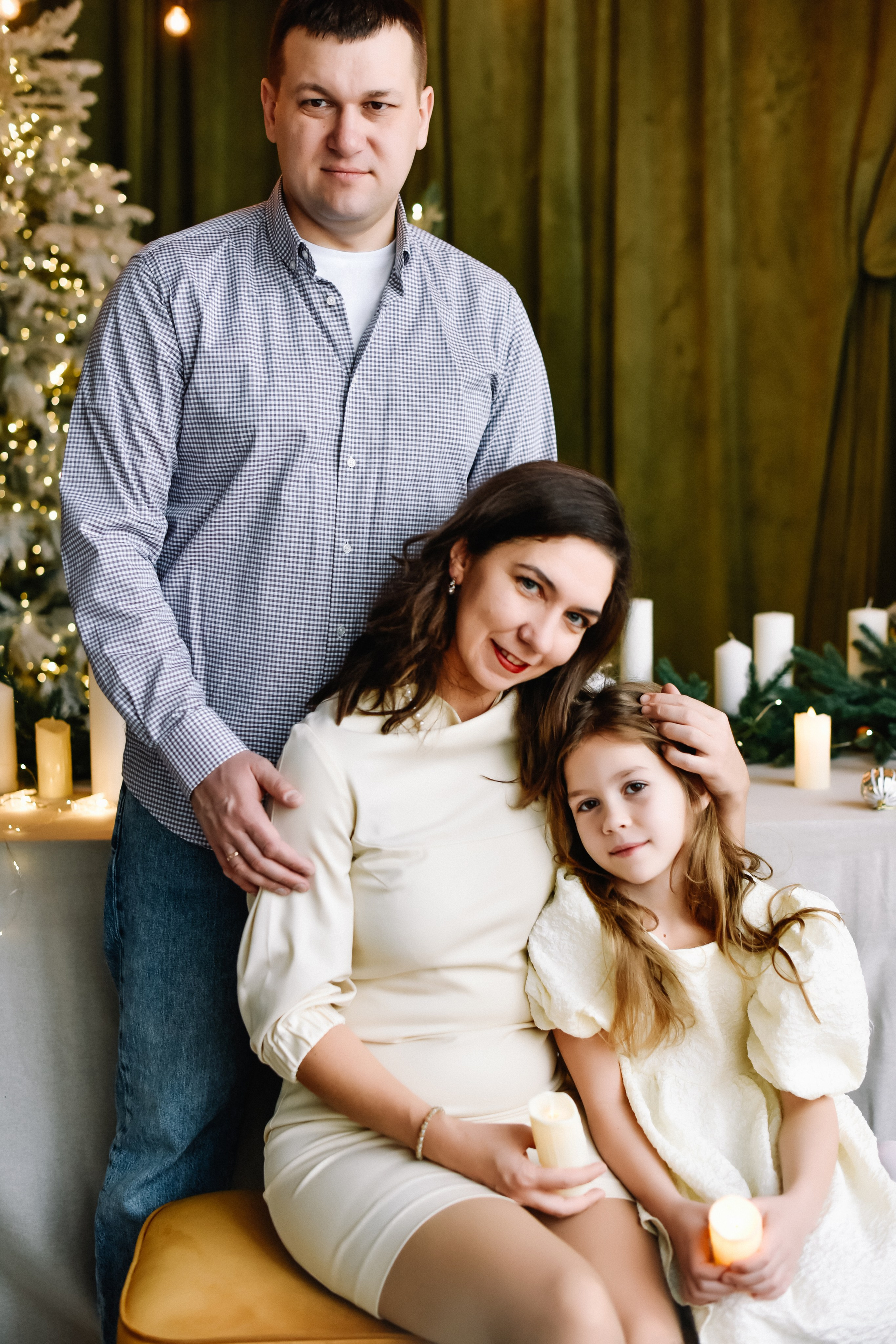 Семья Анастасии, Андрея, Тани и Вани