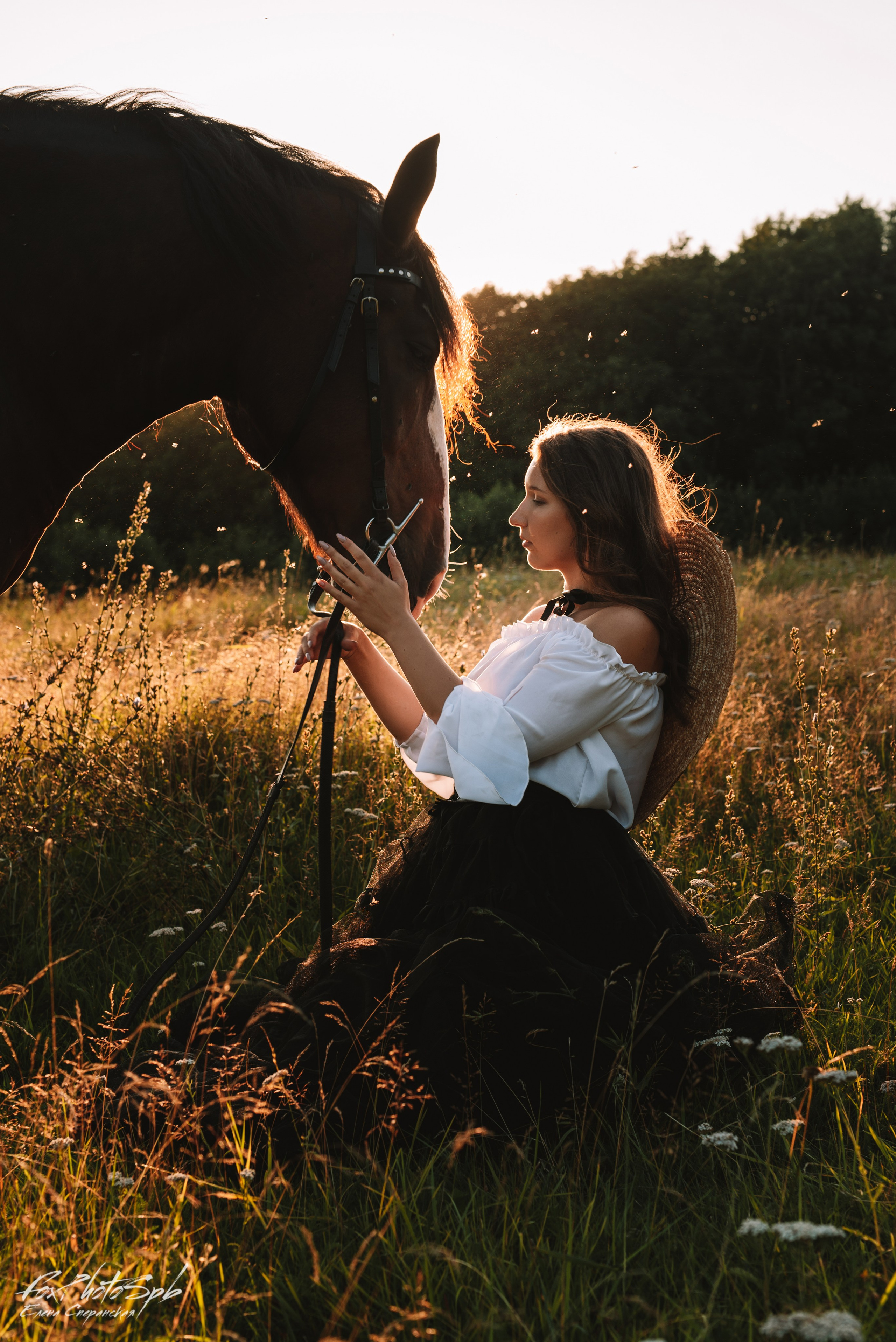 С лошадками. Фотограф в Санкт-Петербурге и Ленинградской области