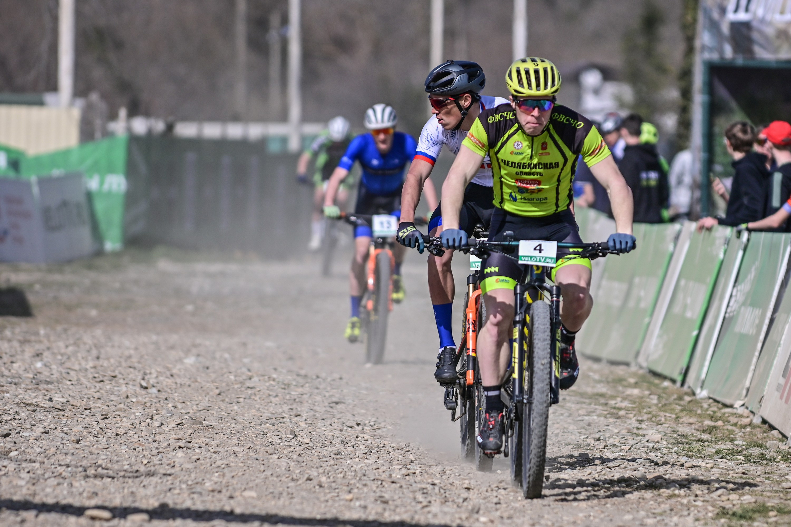 Маунтинбайк, кросс-кантри в Архипо-Осиповке 16 марта 2025. Спортивный фотограф, фотожурналист Павел Ларькин