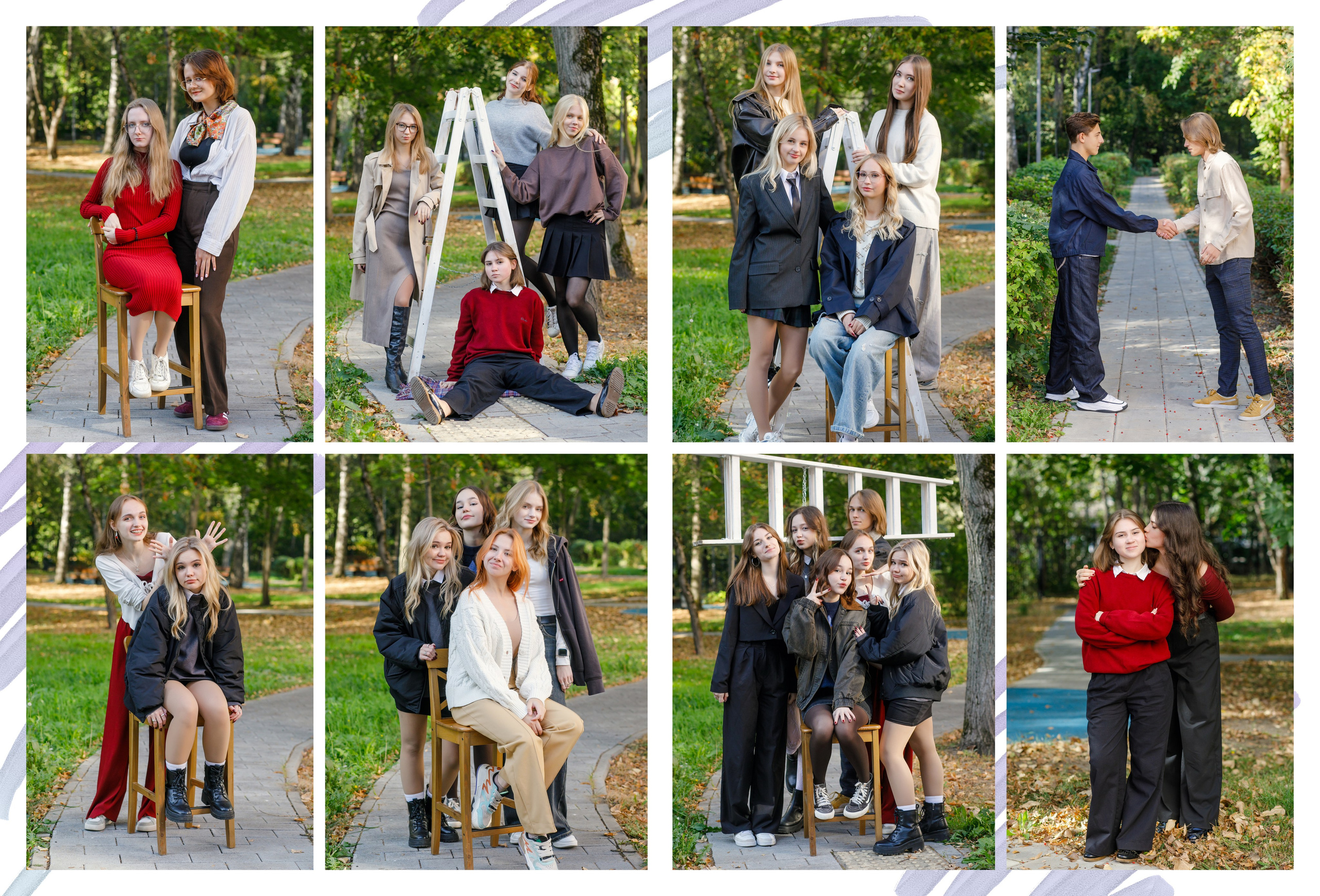 Дизайн «Глянец». Школьные альбомы, Семейные съемки, Портреты, Фотограф Елена Кузнецова