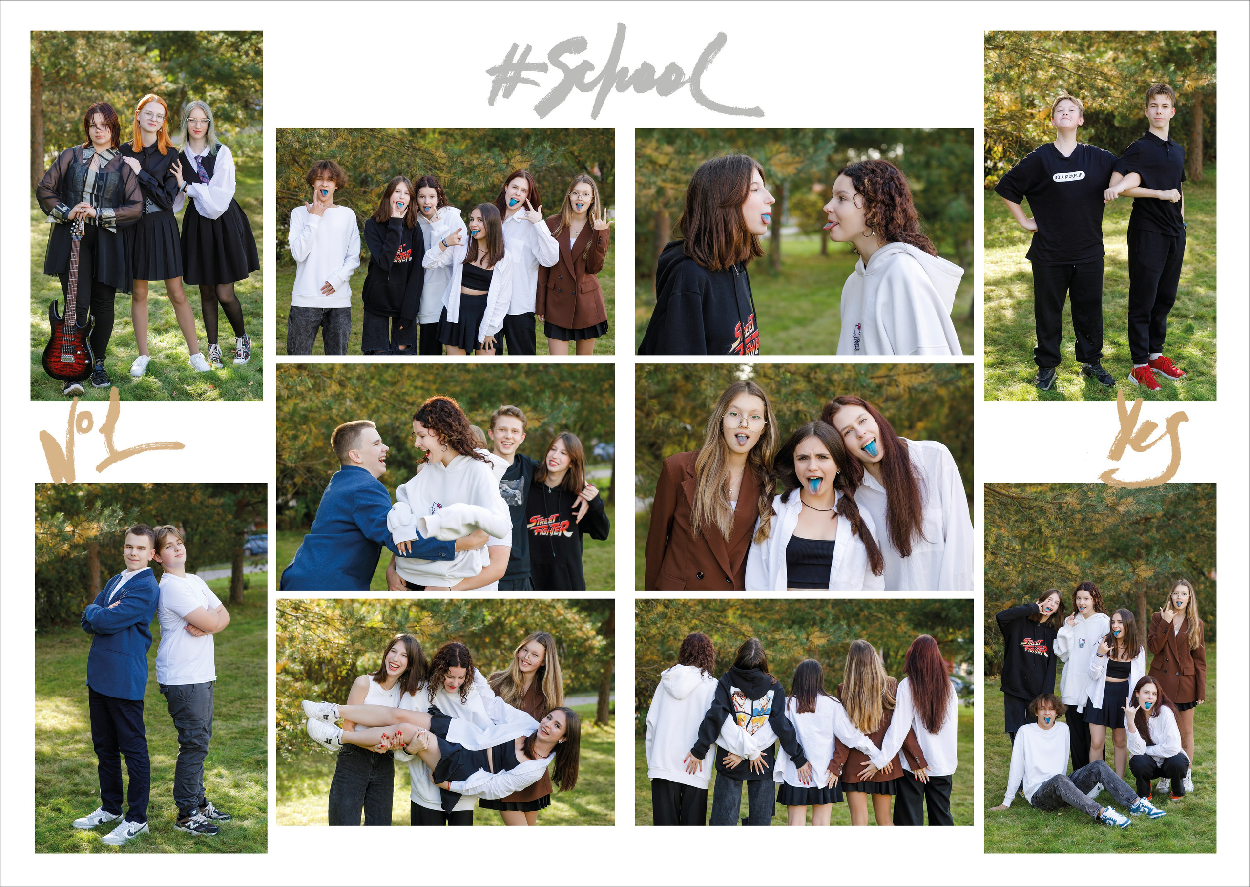 Дизайн «Лайт». Школьные альбомы, Семейные съемки, Портреты, Фотограф Елена Кузнецова