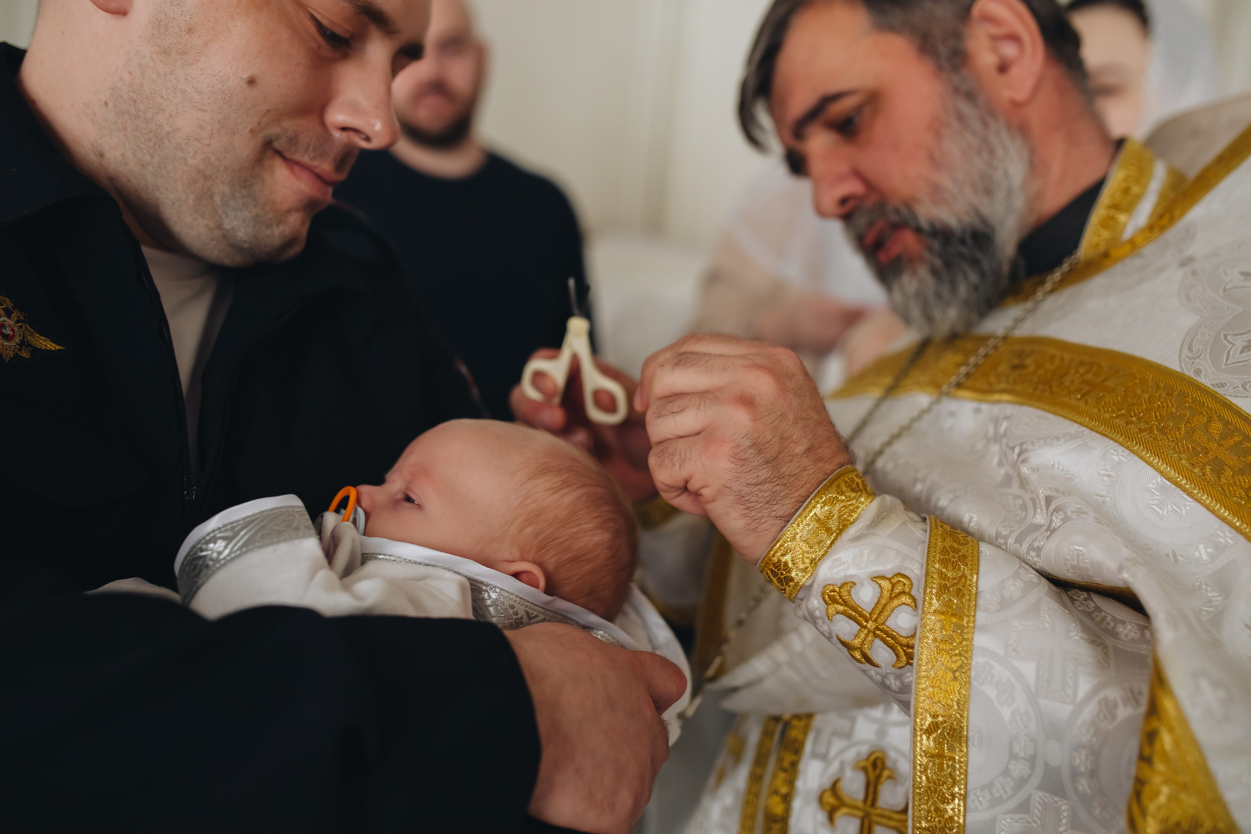 Крещение в светлом Храме. Семейный и детский фотограф в Москве Дорогова Екатерина