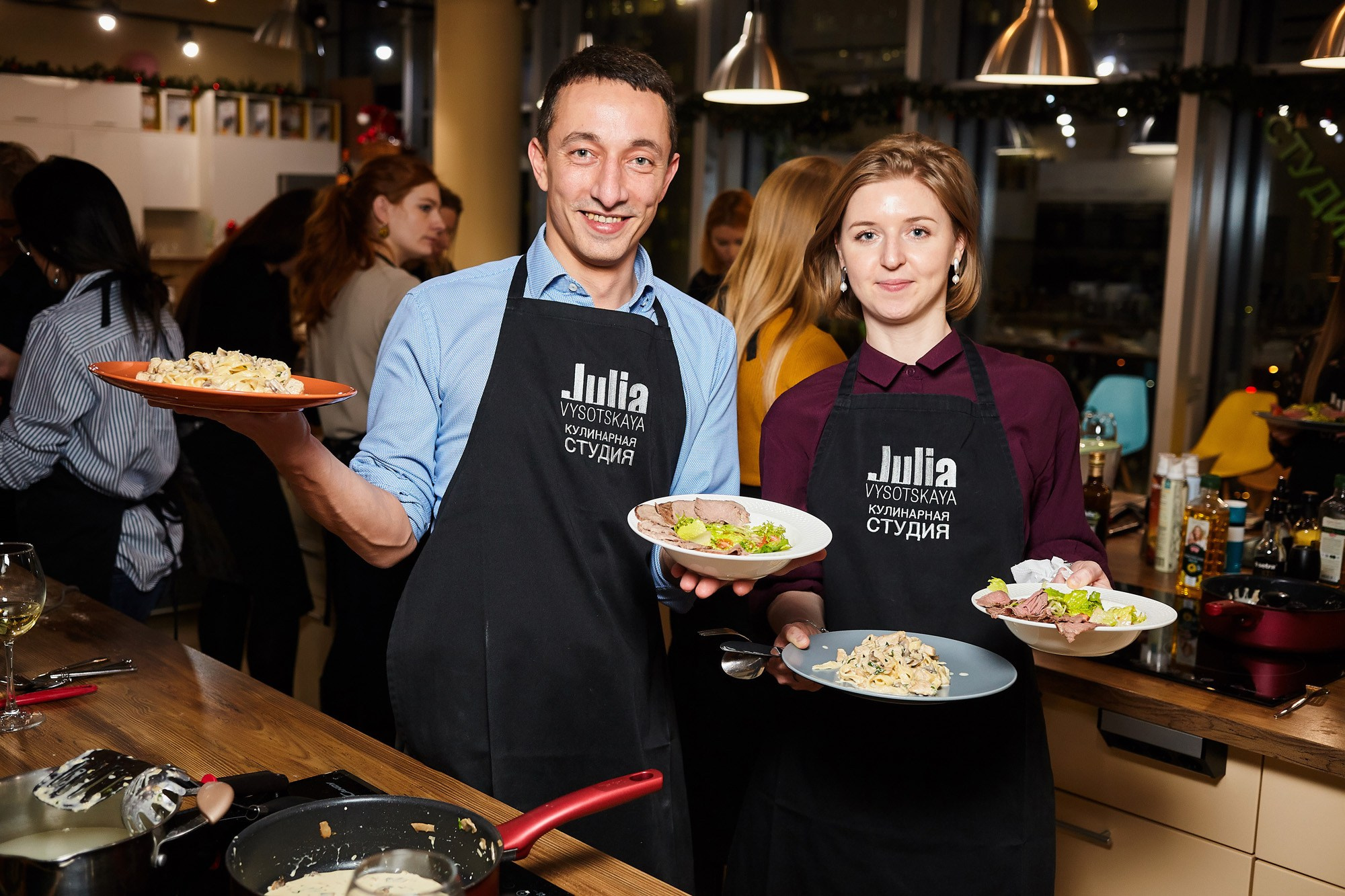 Кулинарный тимбилдинг. Профессиональный портретный фотограф в Москве Владимир Глаголев
