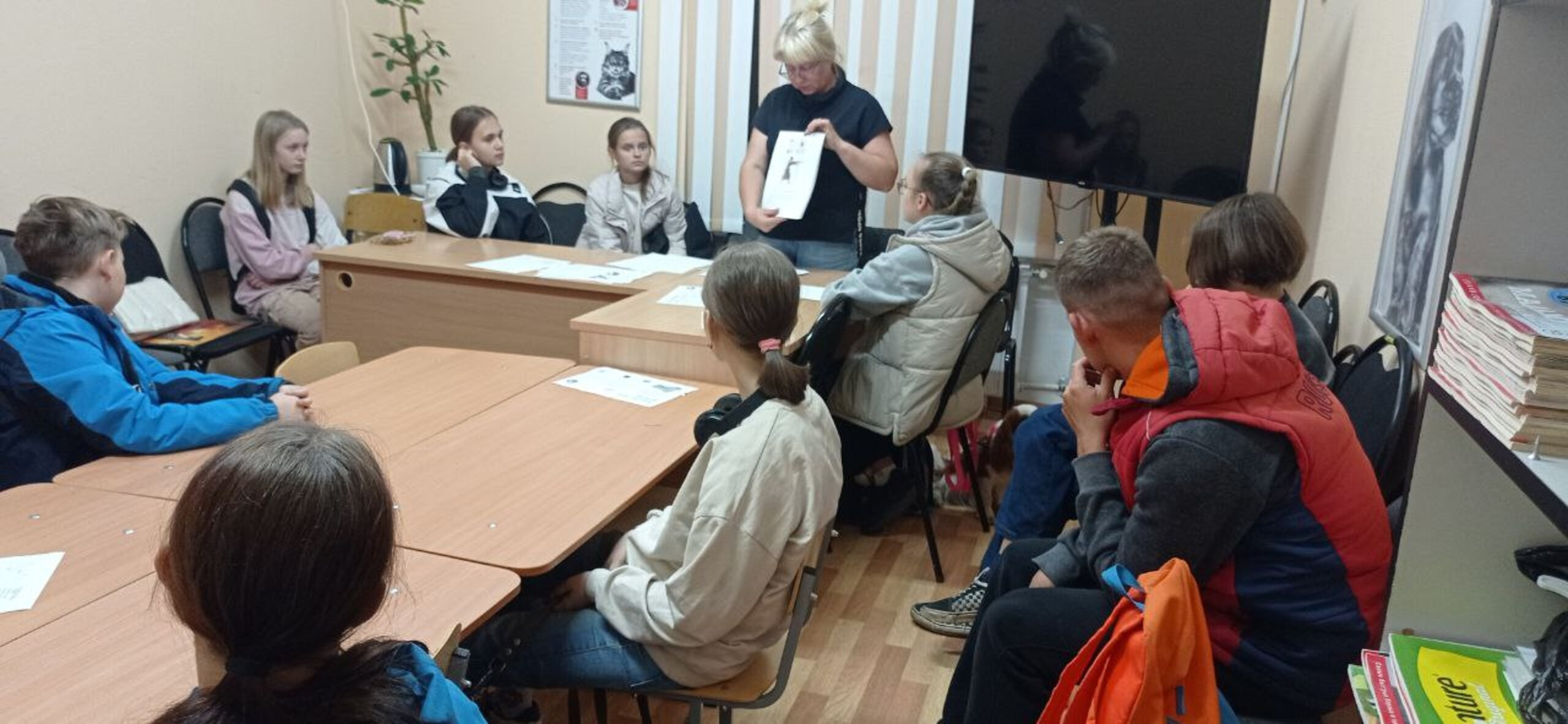 Лекции в рамках Проекта «Подготовка допризывной молодежи военно-учетным кинологическим специальностям». НРОО КЦ "Собаковод"