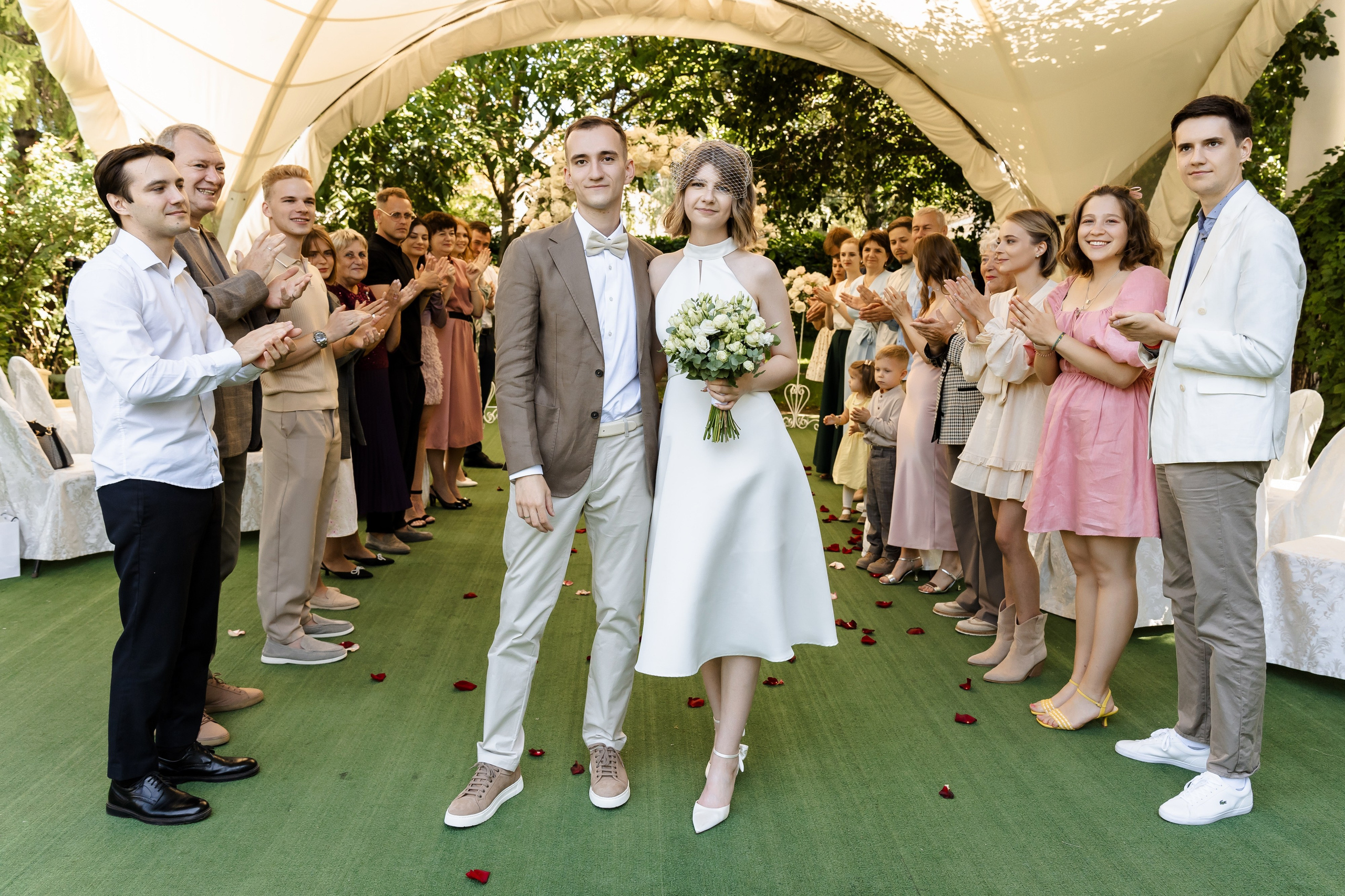 Свадьба Арины и Григория. Свадебный фотограф в Москве Яна Деньгина