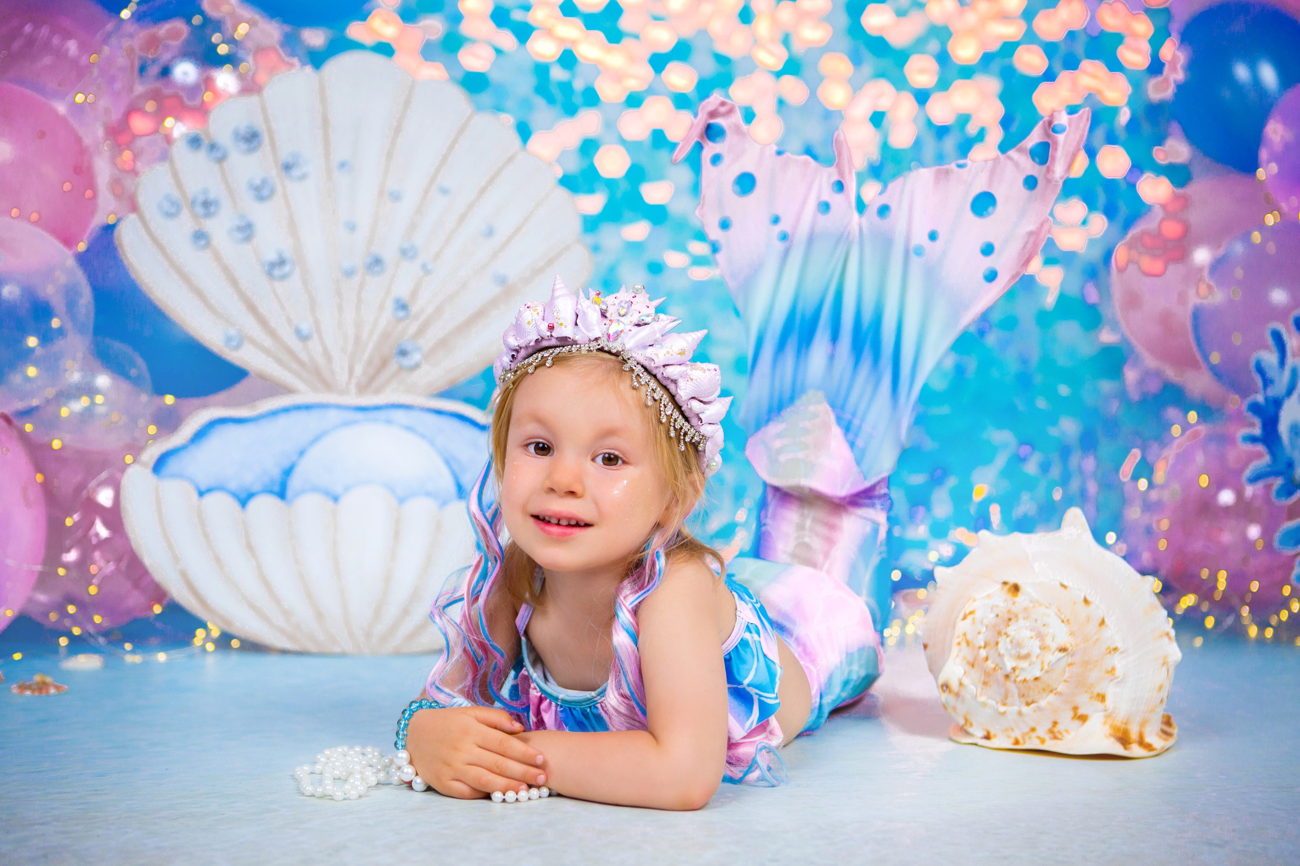 «Русалочка». Фотостудия «Антураж». Свадебный семейный и детский фотограф в Краснодаре Карина Федоровская