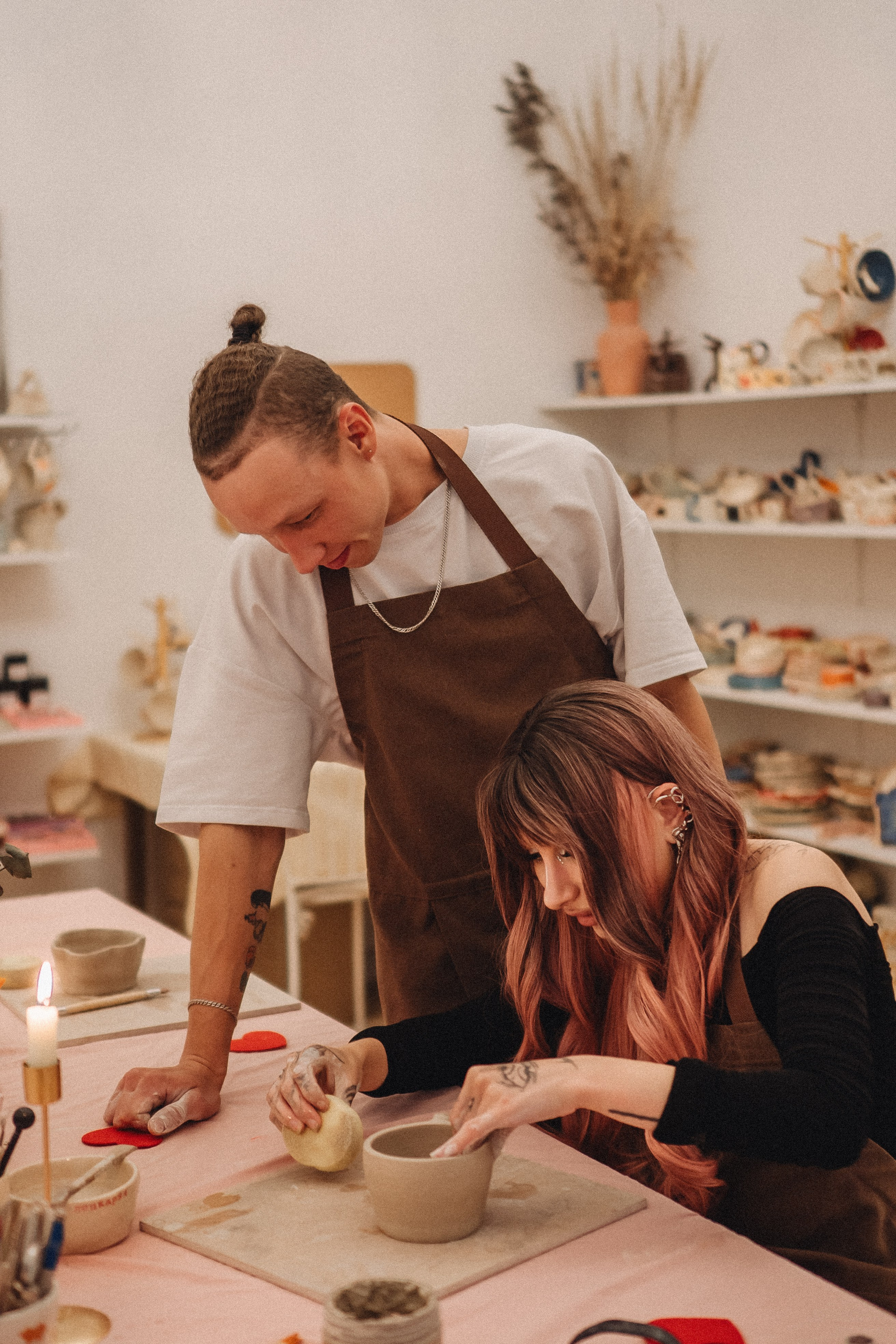СВИДАНИЕ В ГОНЧАРНОЙ МАСТЕРСКОЙ. Профессиональный фотограф, Санкт-Петербург — Виктория Богомолова