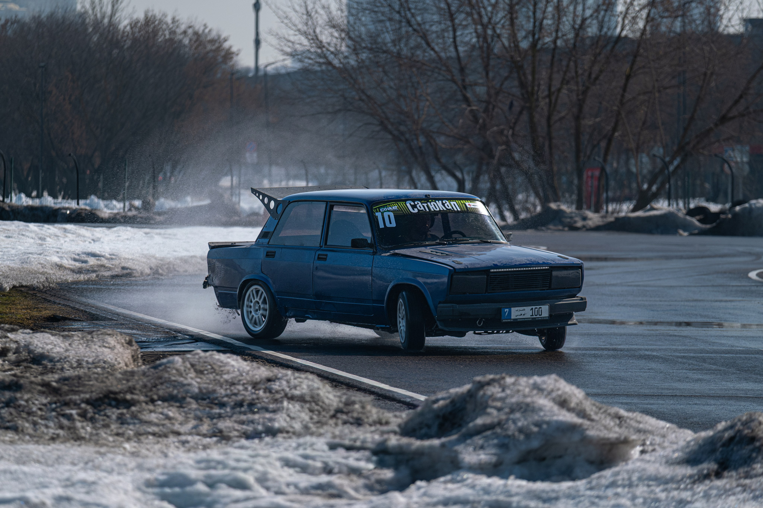 Спортивная автомобильная съемка. Malenkyia