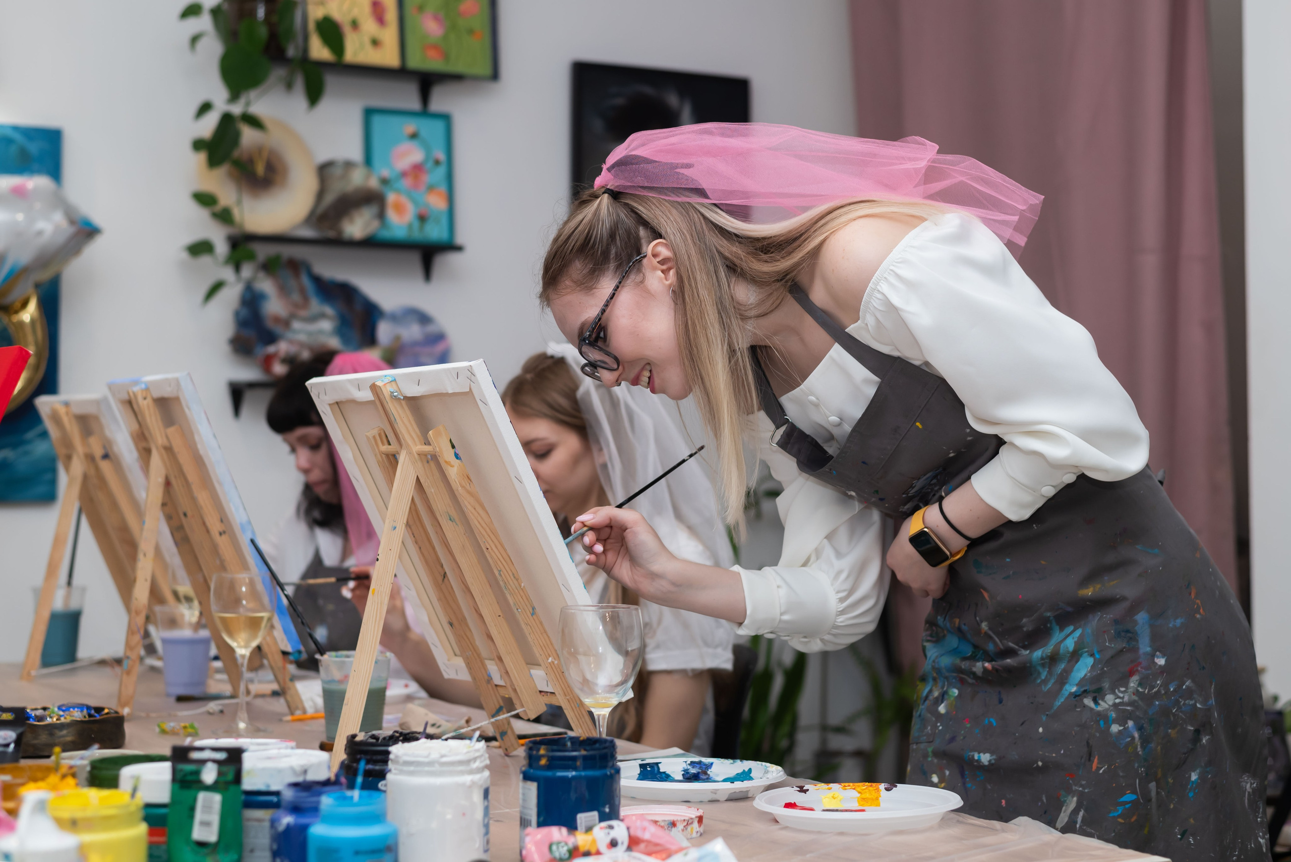 Красочный девичник. Event photographer from Moscow