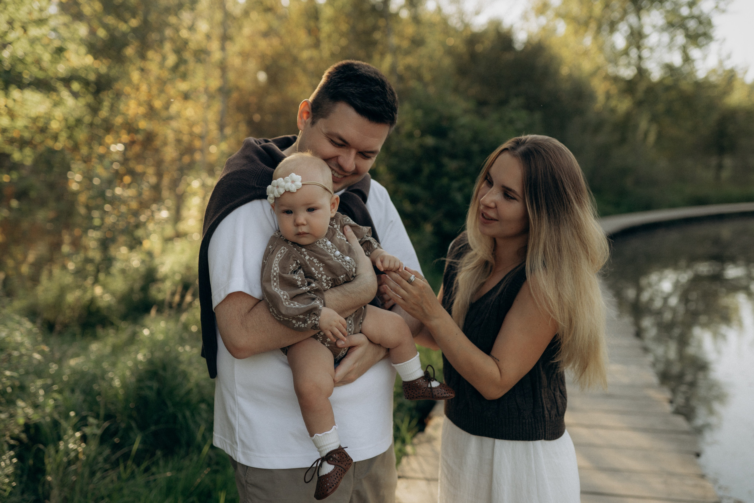 Мирослава и родители. Семейный lifestyle фотограф в Москве Рената Рафикова