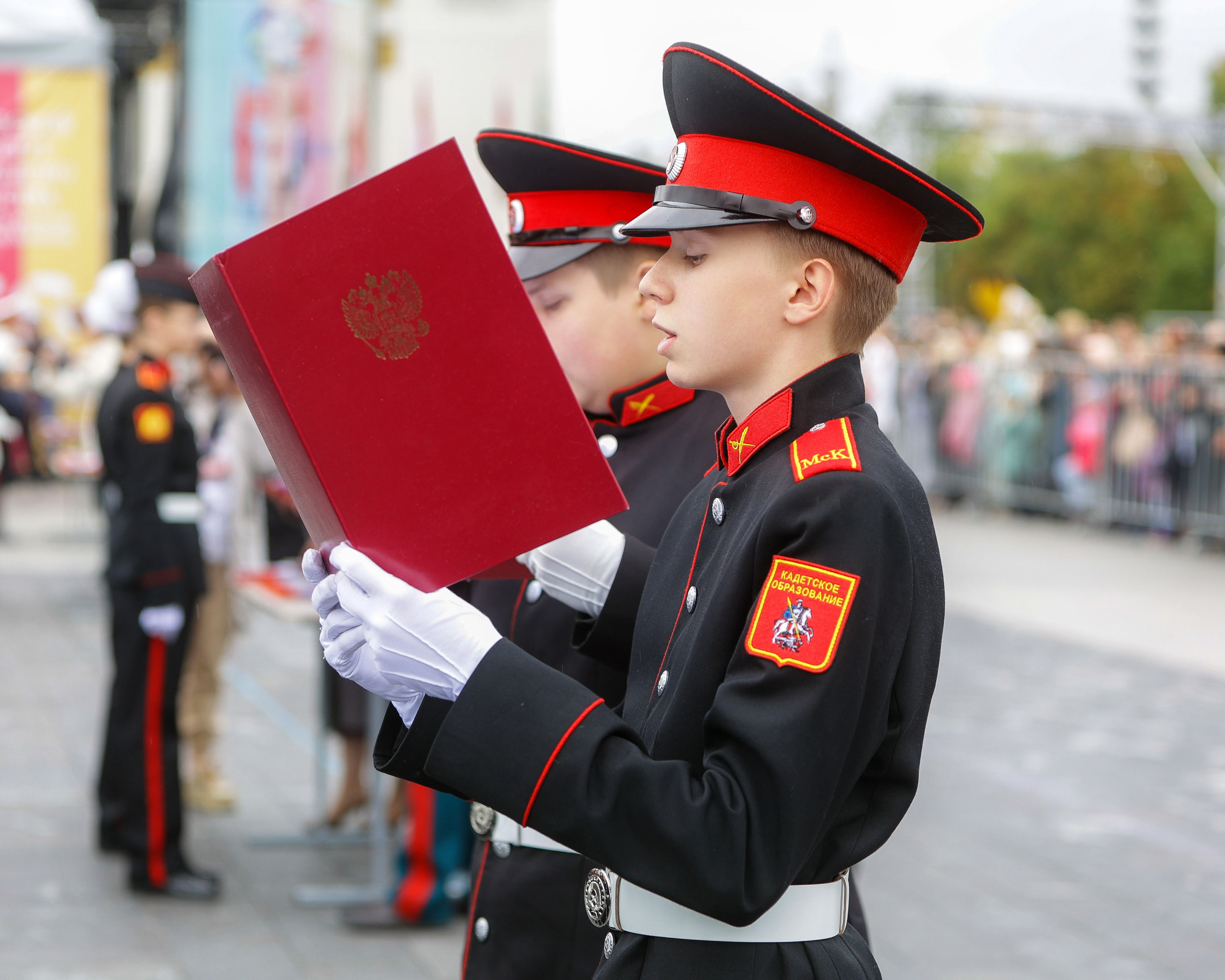 Посвящению в кадеты в Первом Московском кадетском корпусе, Дипломатической кадетской школы. Выпускные альбомы и школьный фотограф в Подольске, Троицке, Щербинке, Москве и Московской области