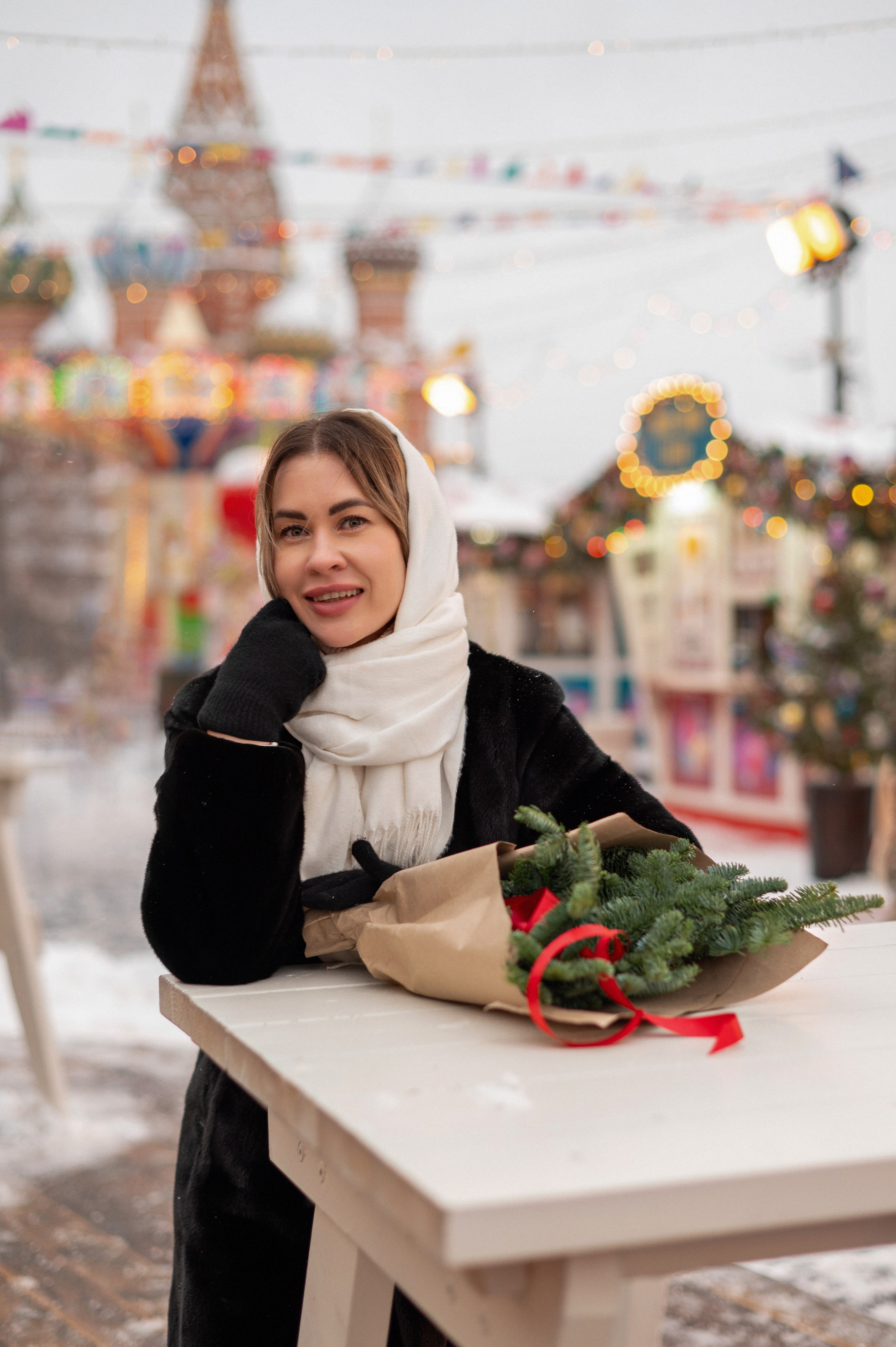 Новогодний Гум Каток. Детский и семейный фотограф г. Москва Оксана Катаджи