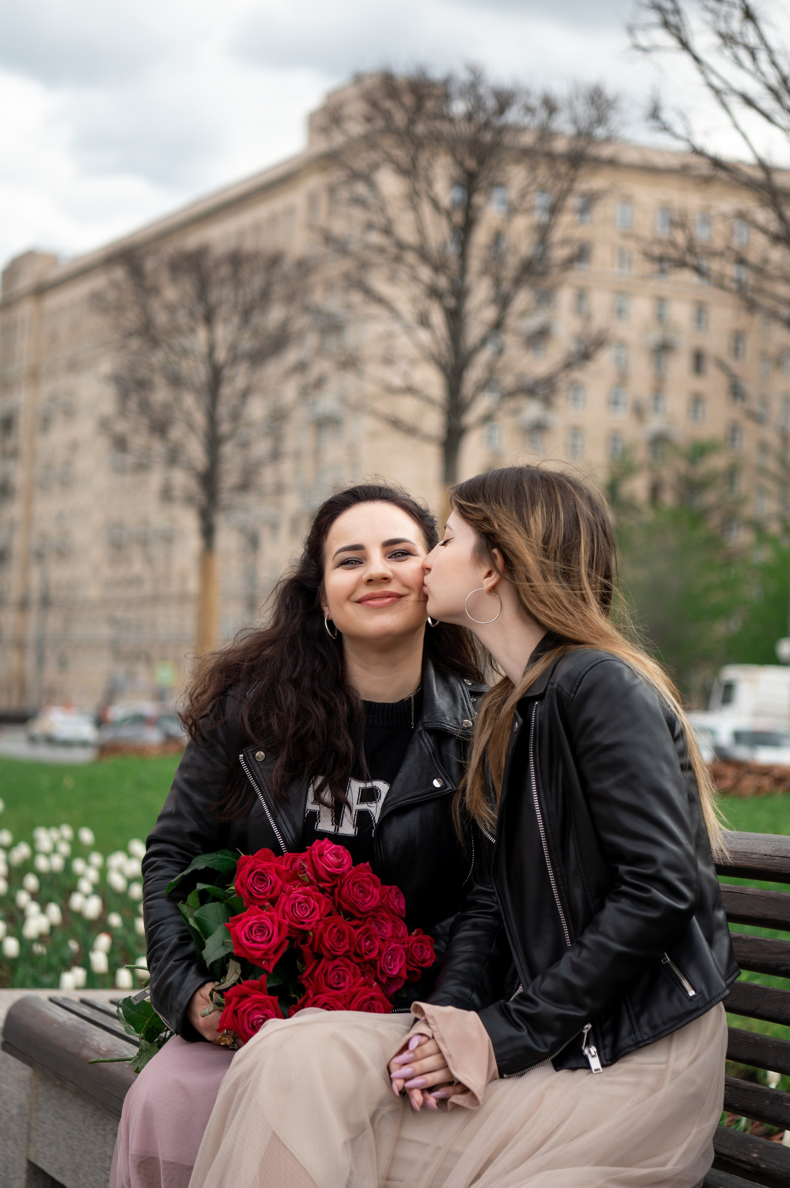Прогулочная фотосессия в парке победы
