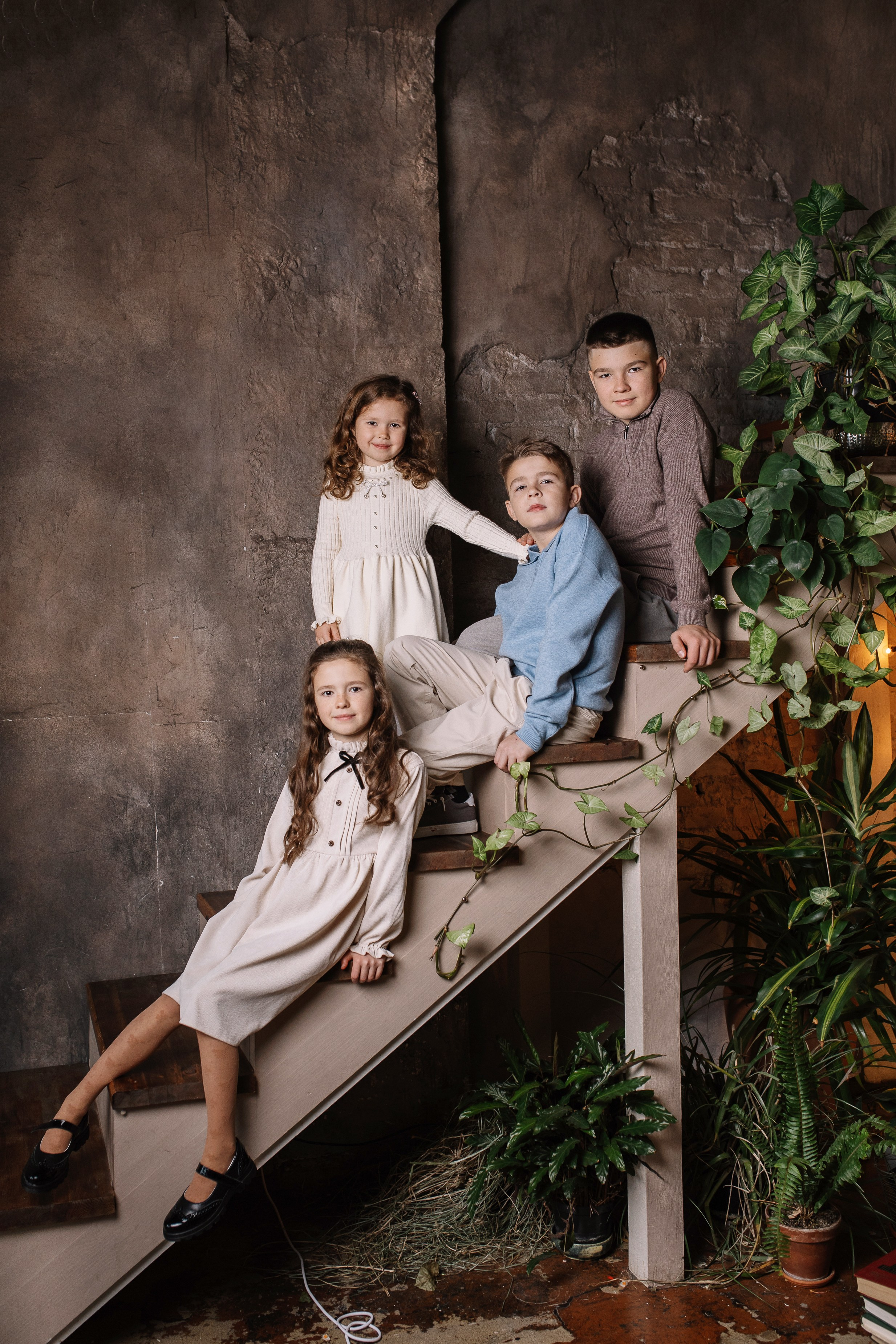 Алексей, Мария, Дима, Ваня, Аня и Лиза. Семейный фотограф Трусова Евгения в Екатеринбурге