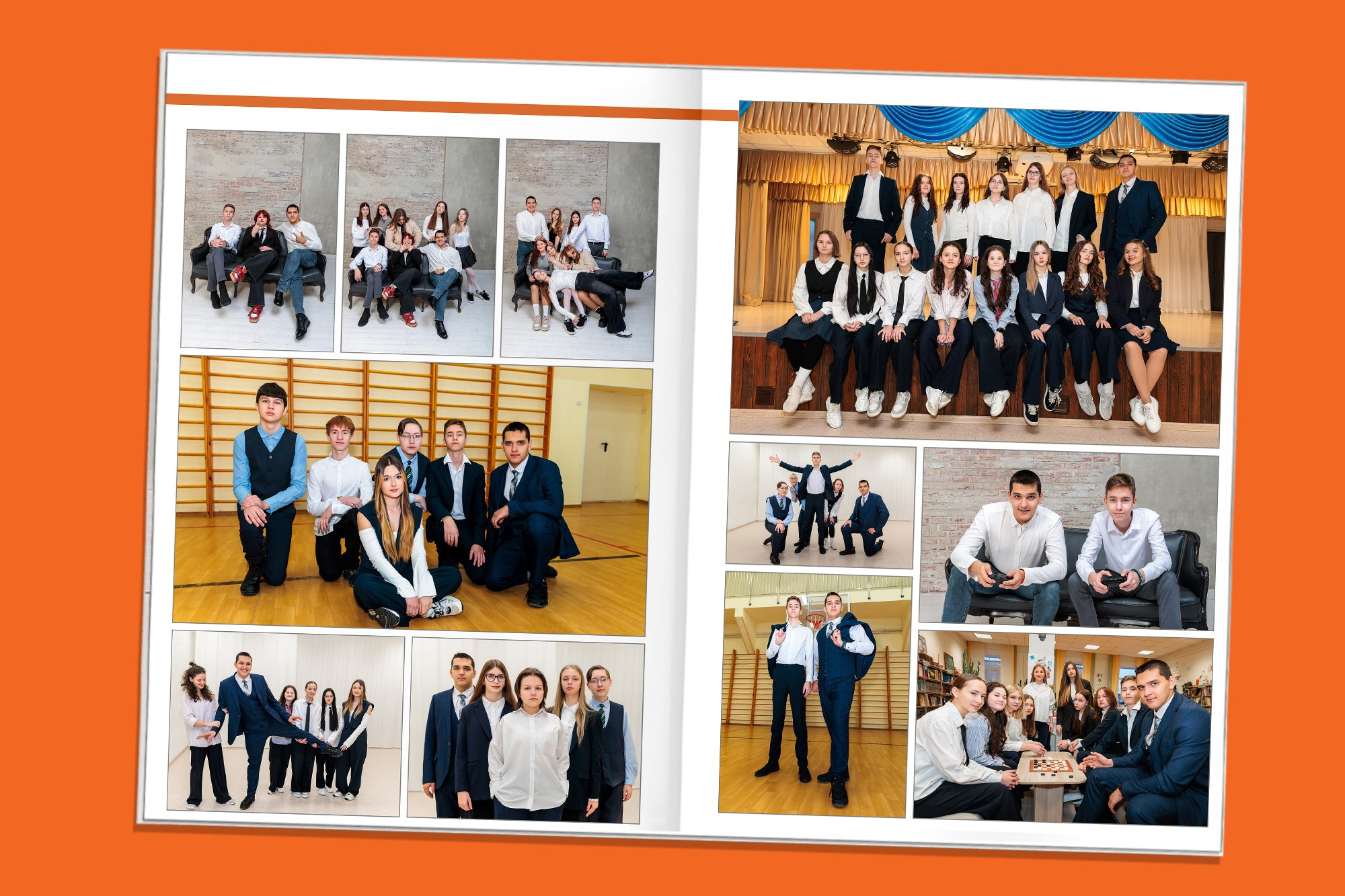 Выпускной альбом для старших классов. Заказать фотокнигу на выпускной в Новосибирске от Bestyalbum