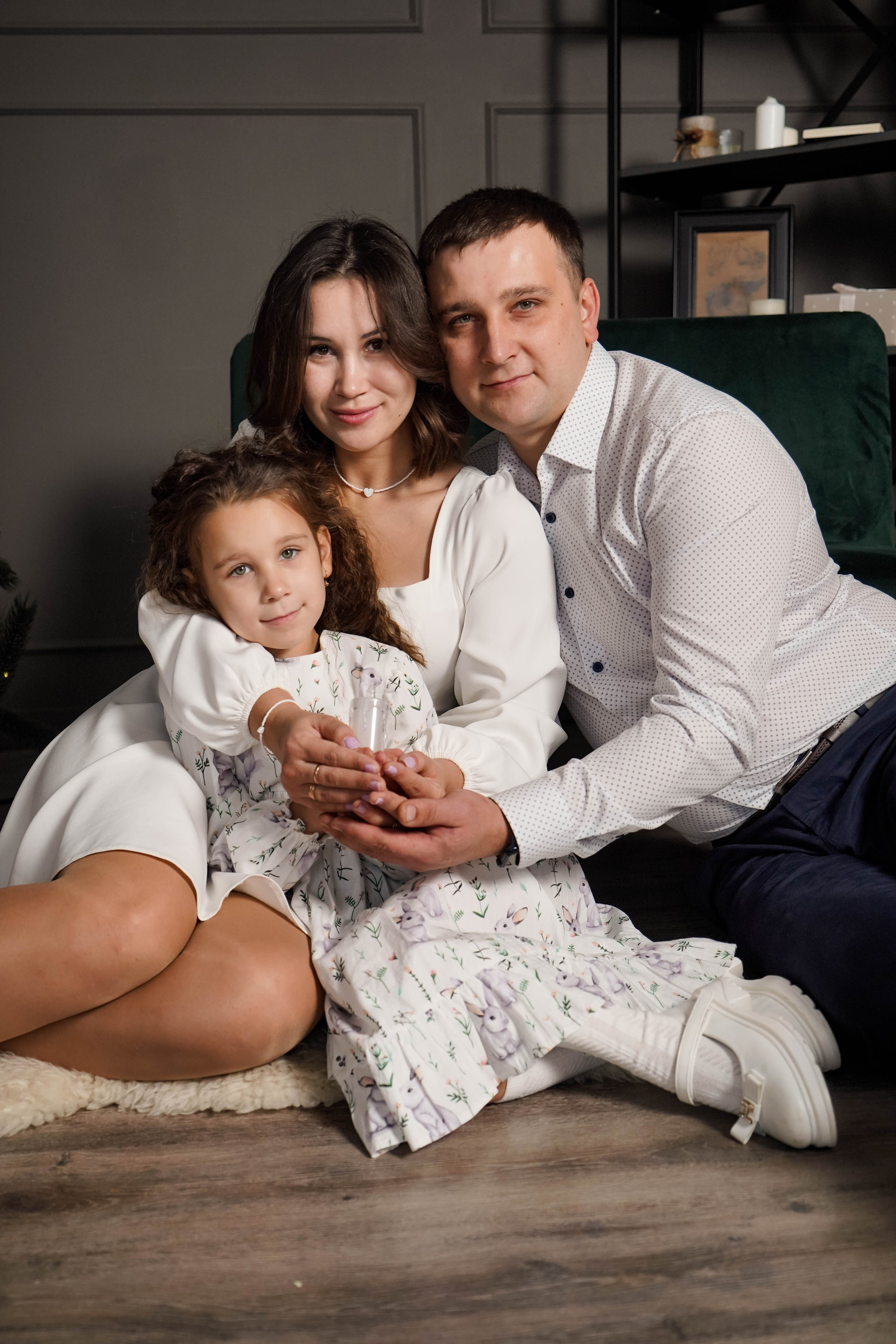 Сергей, Екатерина и Полинока. Семейный и детский фотограф Зеленоград Кудашова Наиля