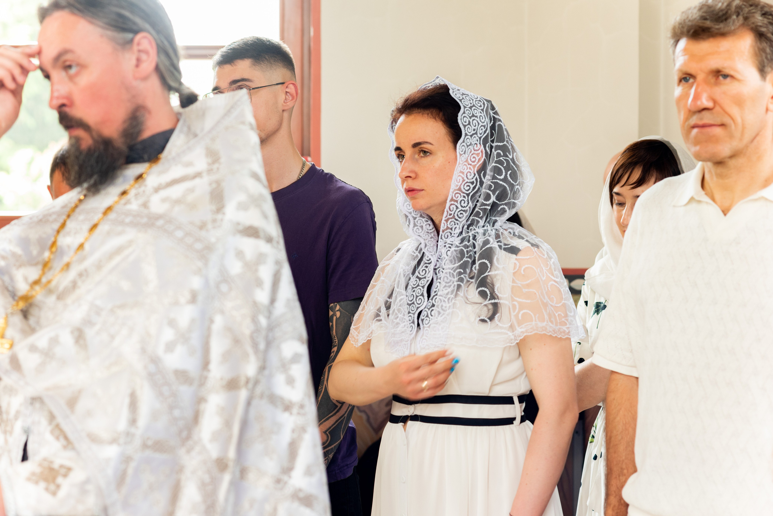 Крещение Ники. Фотограф Юлия Попова