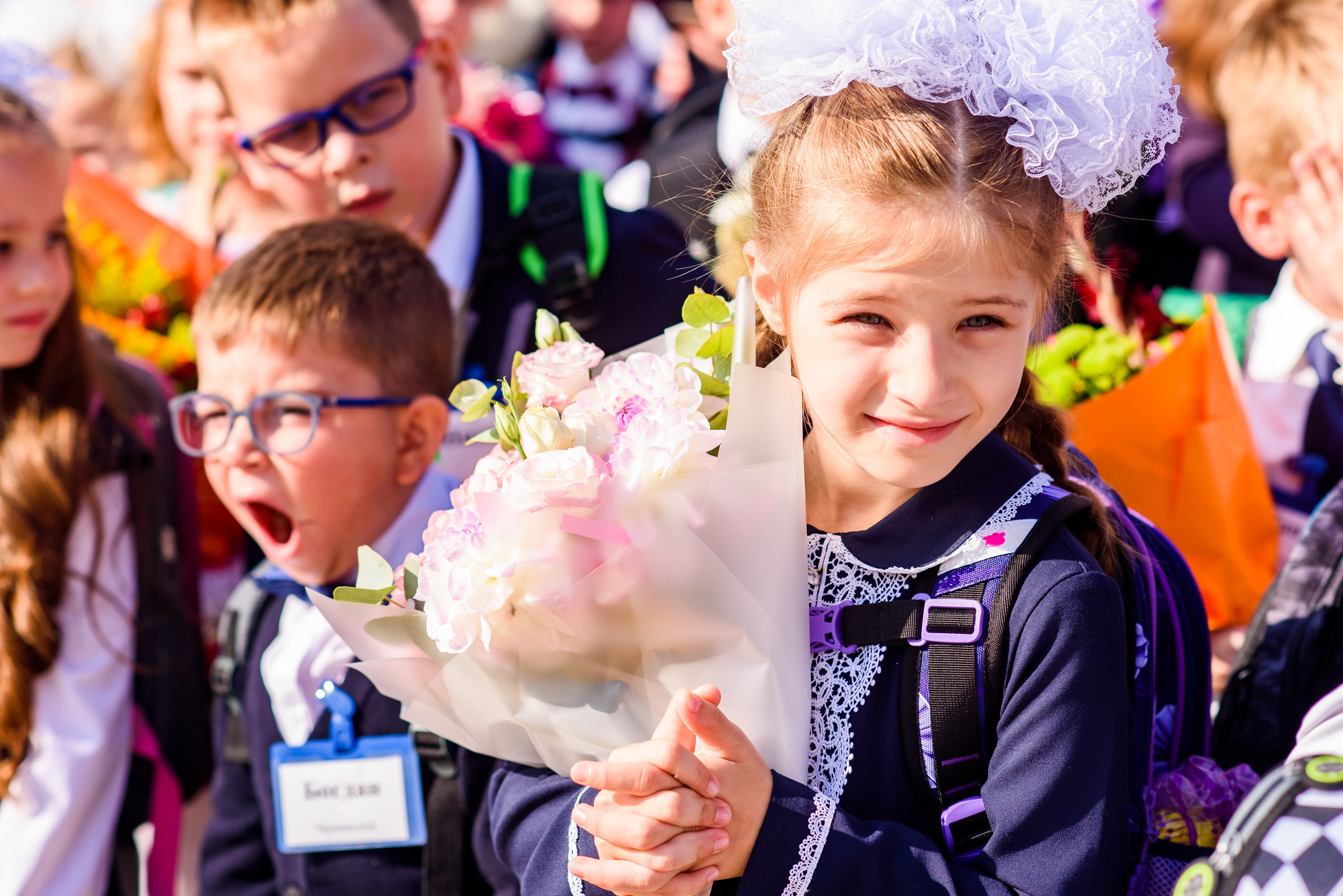 1-е сентября 2023. Фотограф Юлия Попова