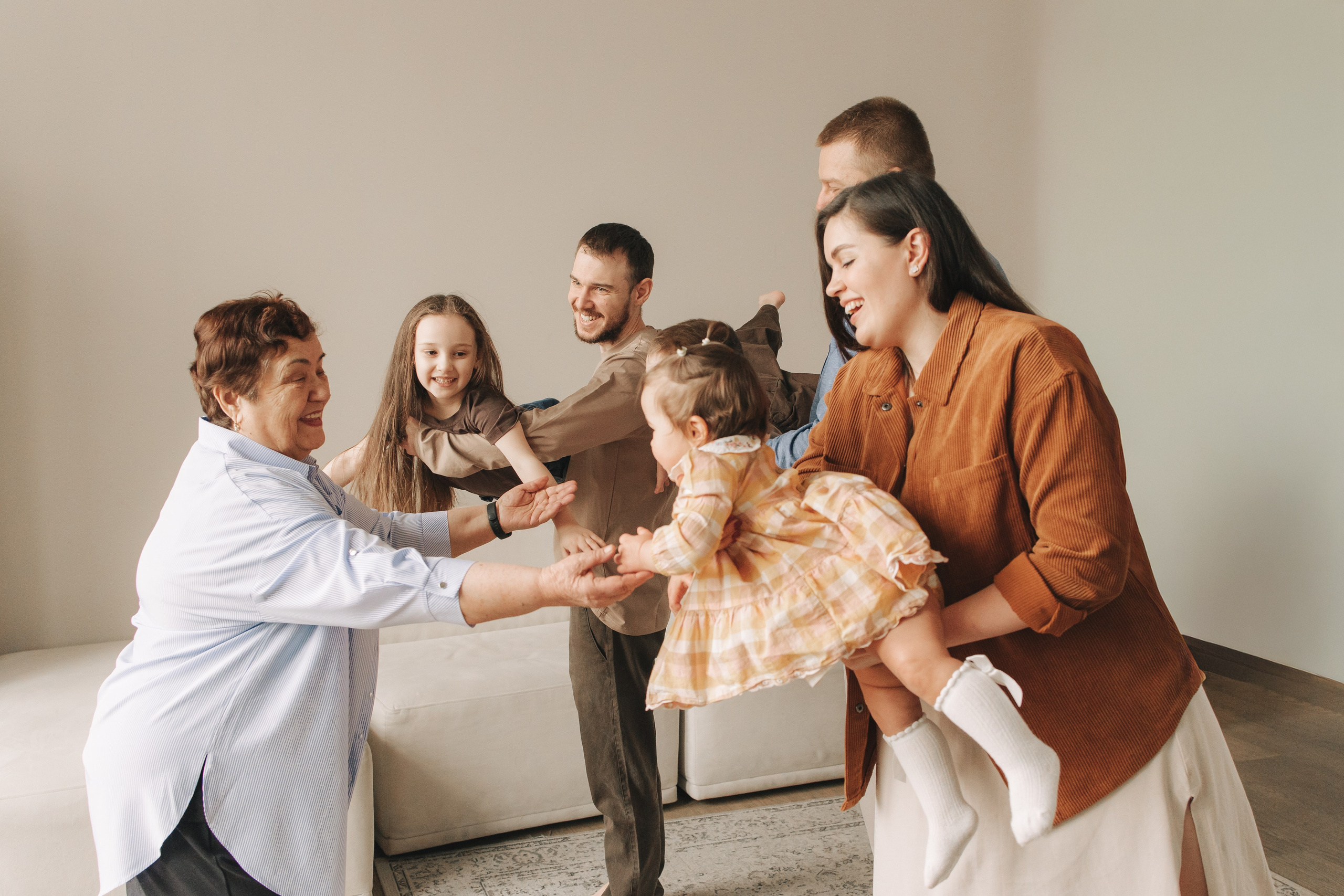 Большая семья. Семейный фотограф Москва Наталия Осьмакова