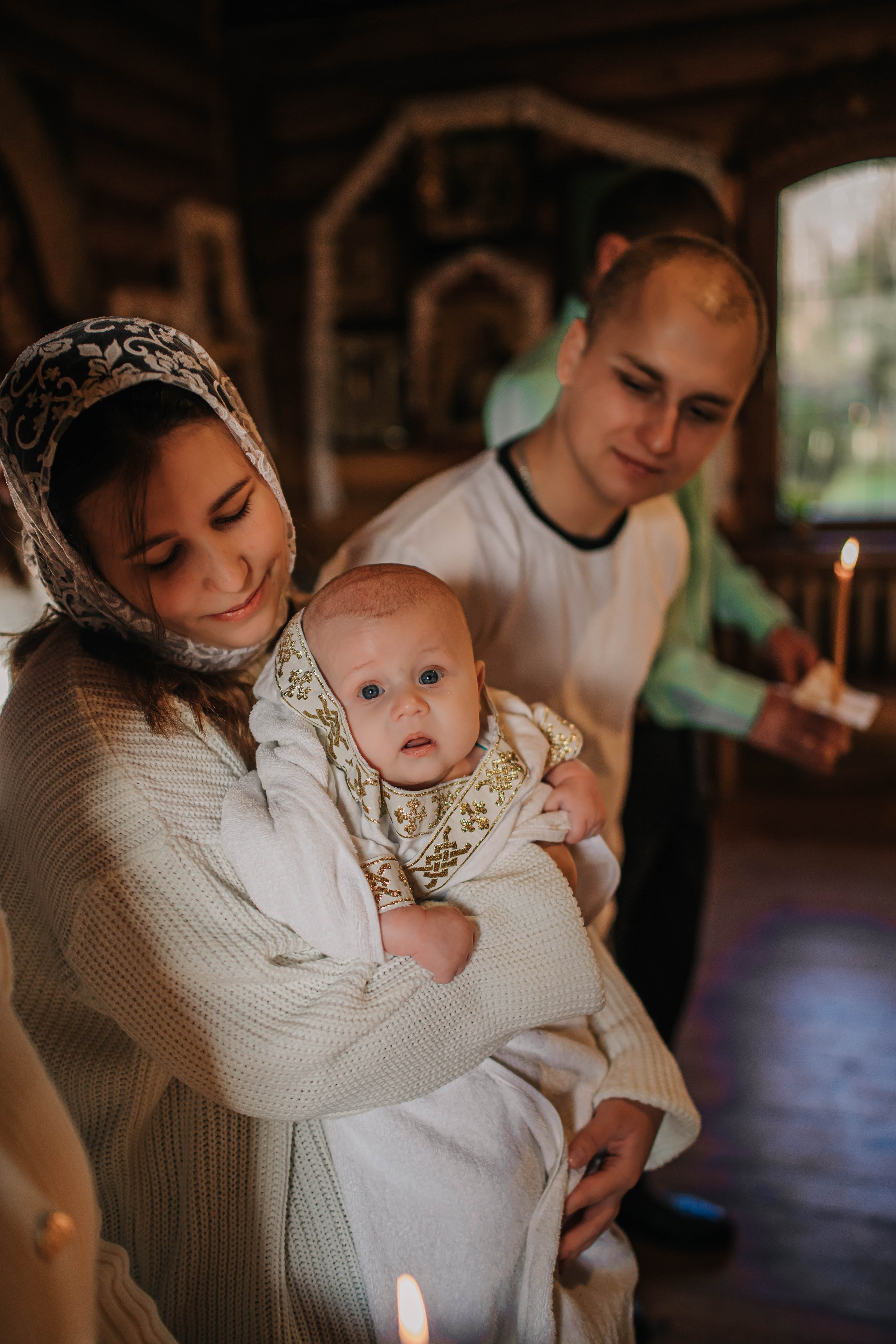 Крещение Дмитрия. Фотограф Дарья Маташкова