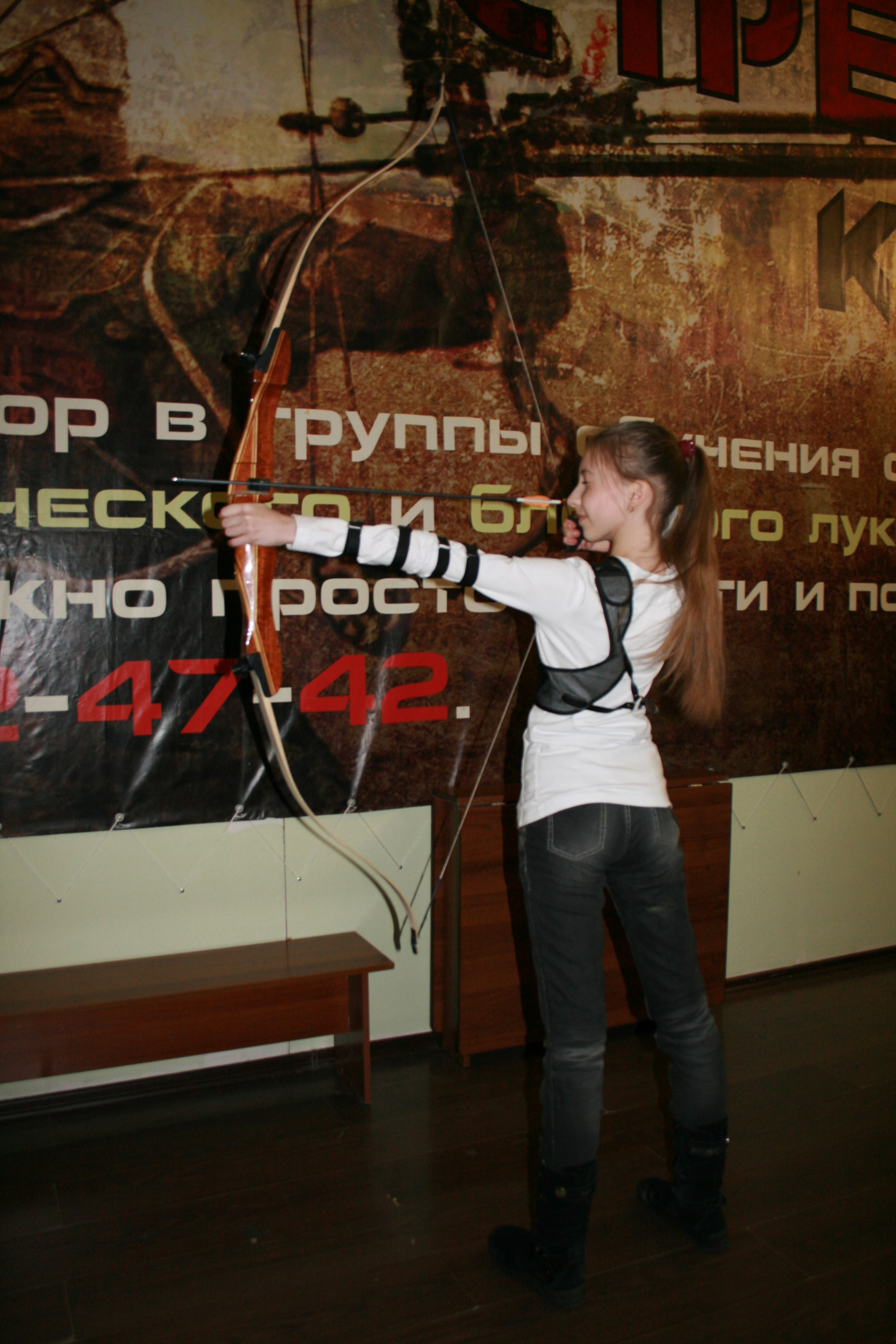 Соня ДР Стрелковый клуб 14 лет 15.03.2014. Семейный, Свадебный фотограф СПБ Питер— Романова Екатерина