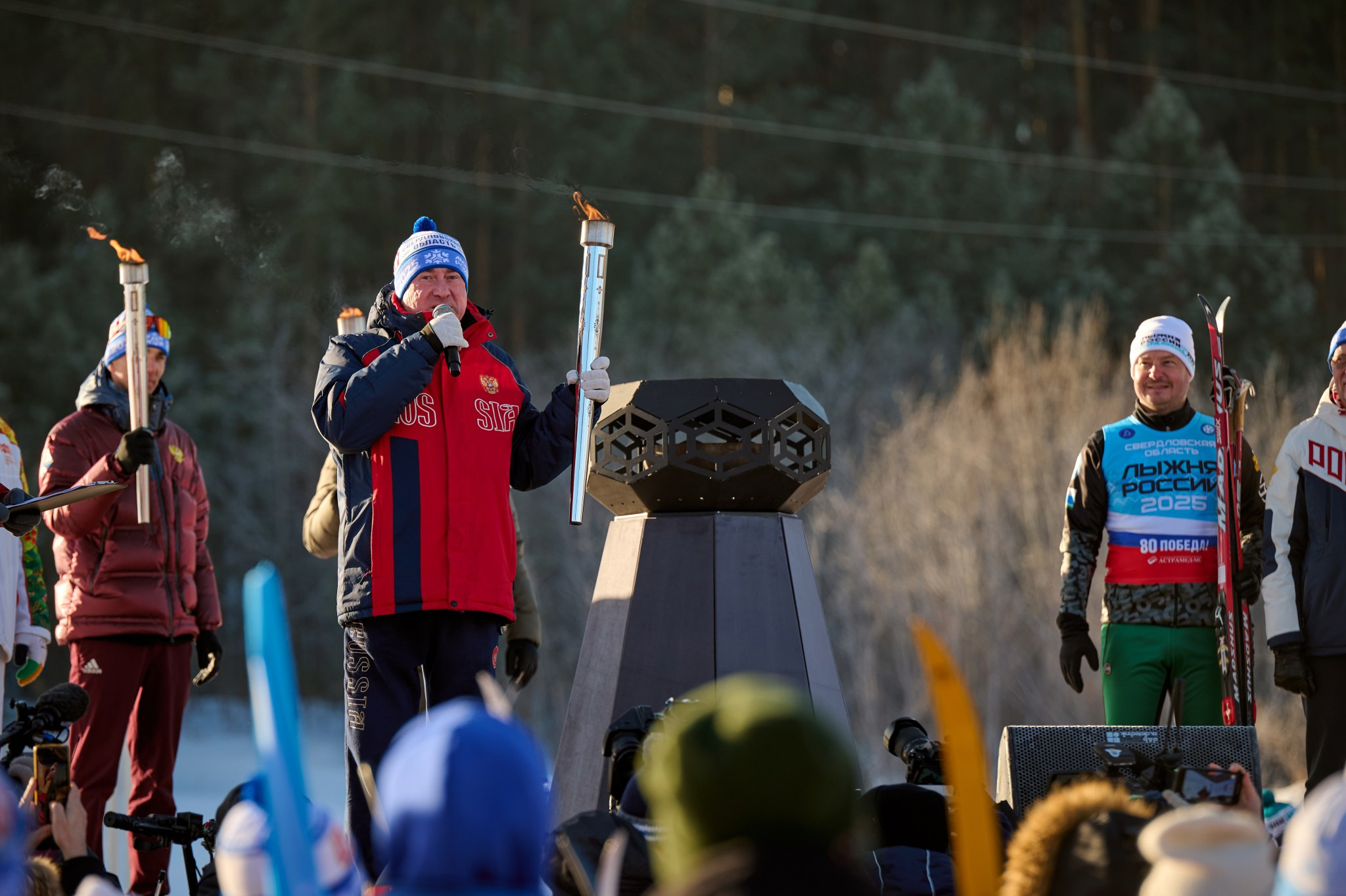 Лыжня России 2025. Мезенцев Евгений фотограф