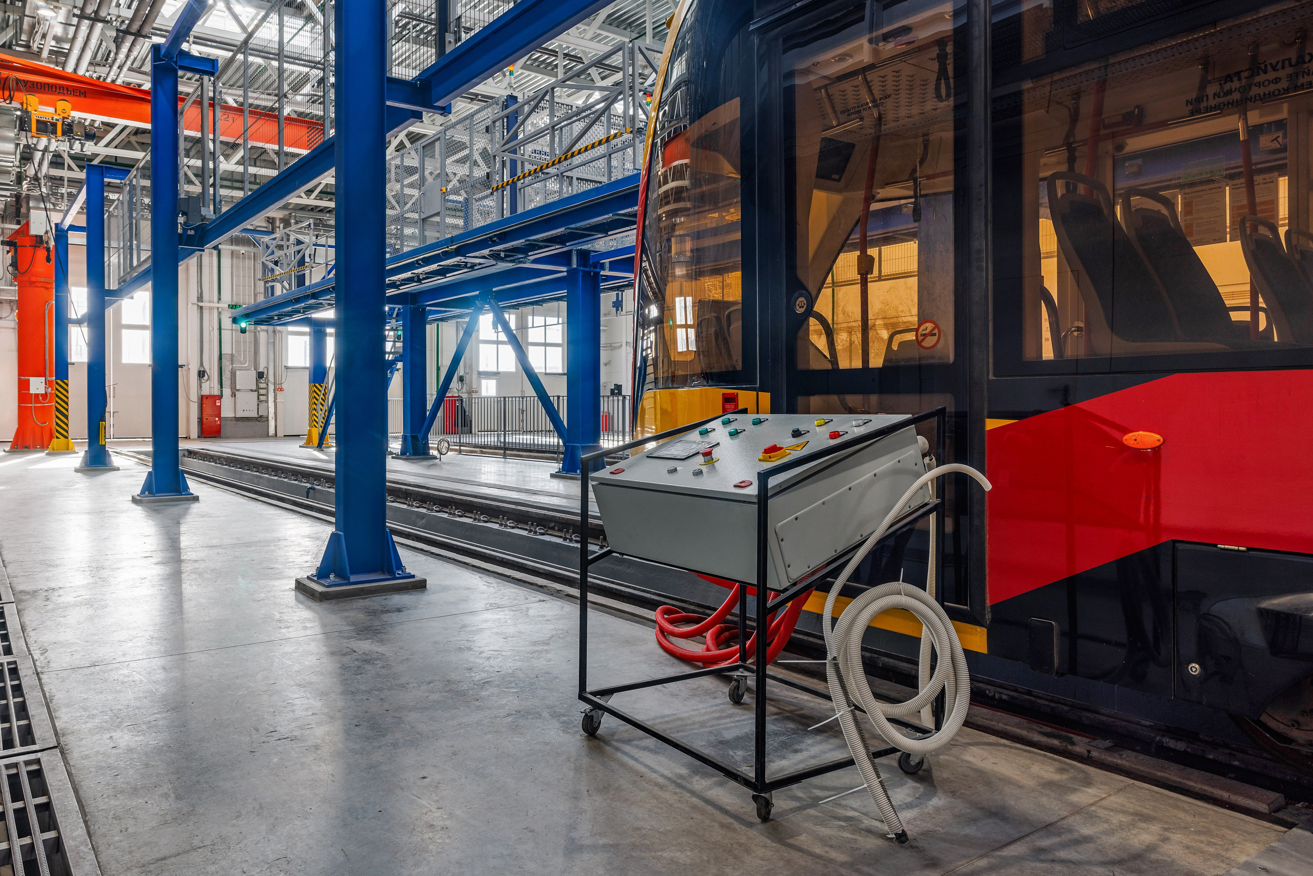 Трамвайное депо. Фотограф Виталий Хайлов, Екатеринбург